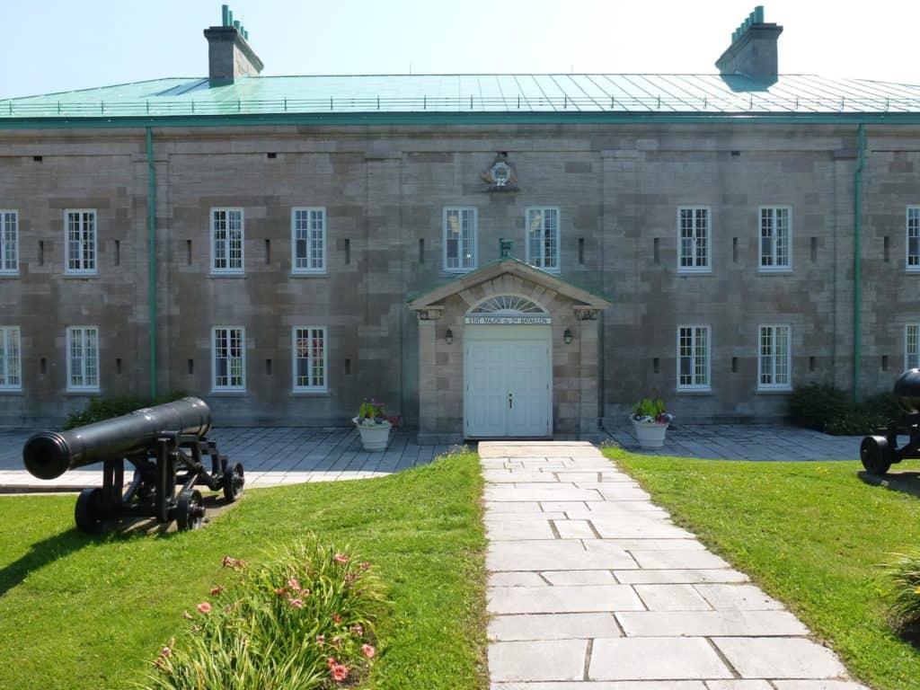 Royal 22nd Regiment headquarters at La Citadelle de Québec, Canada