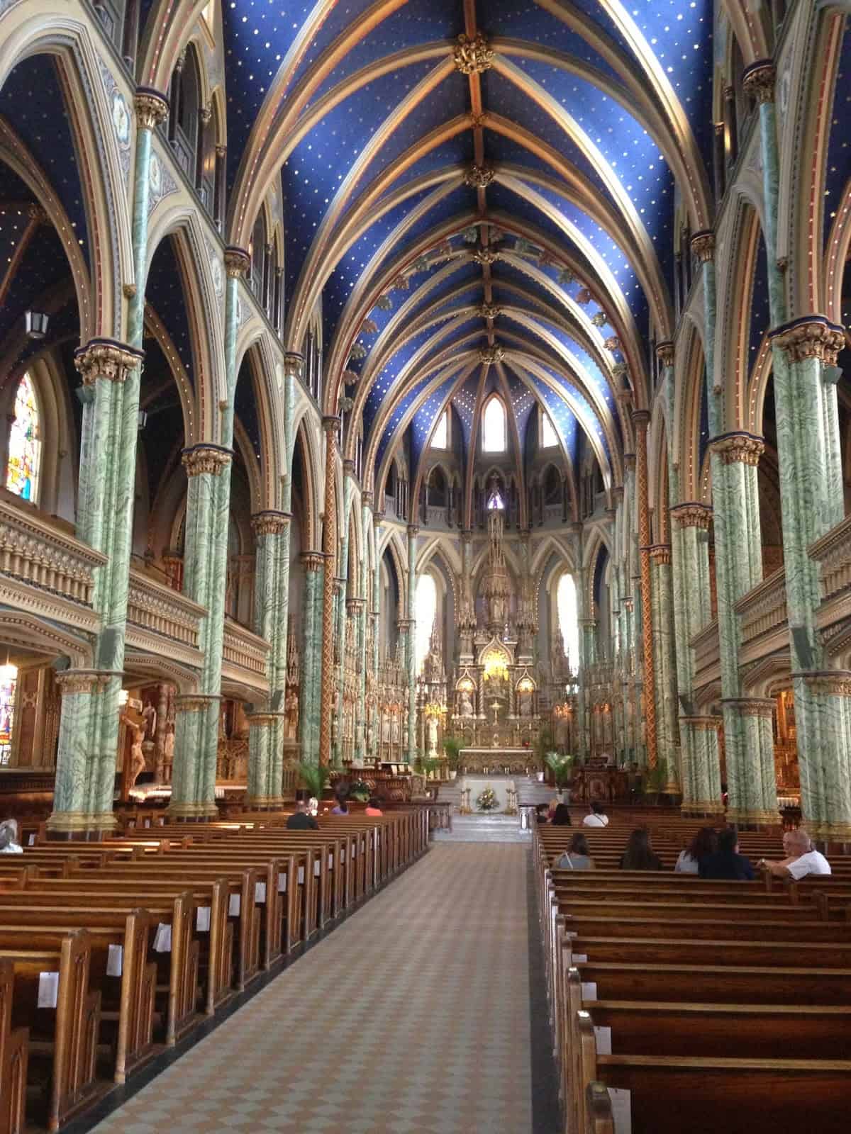 Cathédrale Notre-Dame in Ottawa, Ontario, Canada