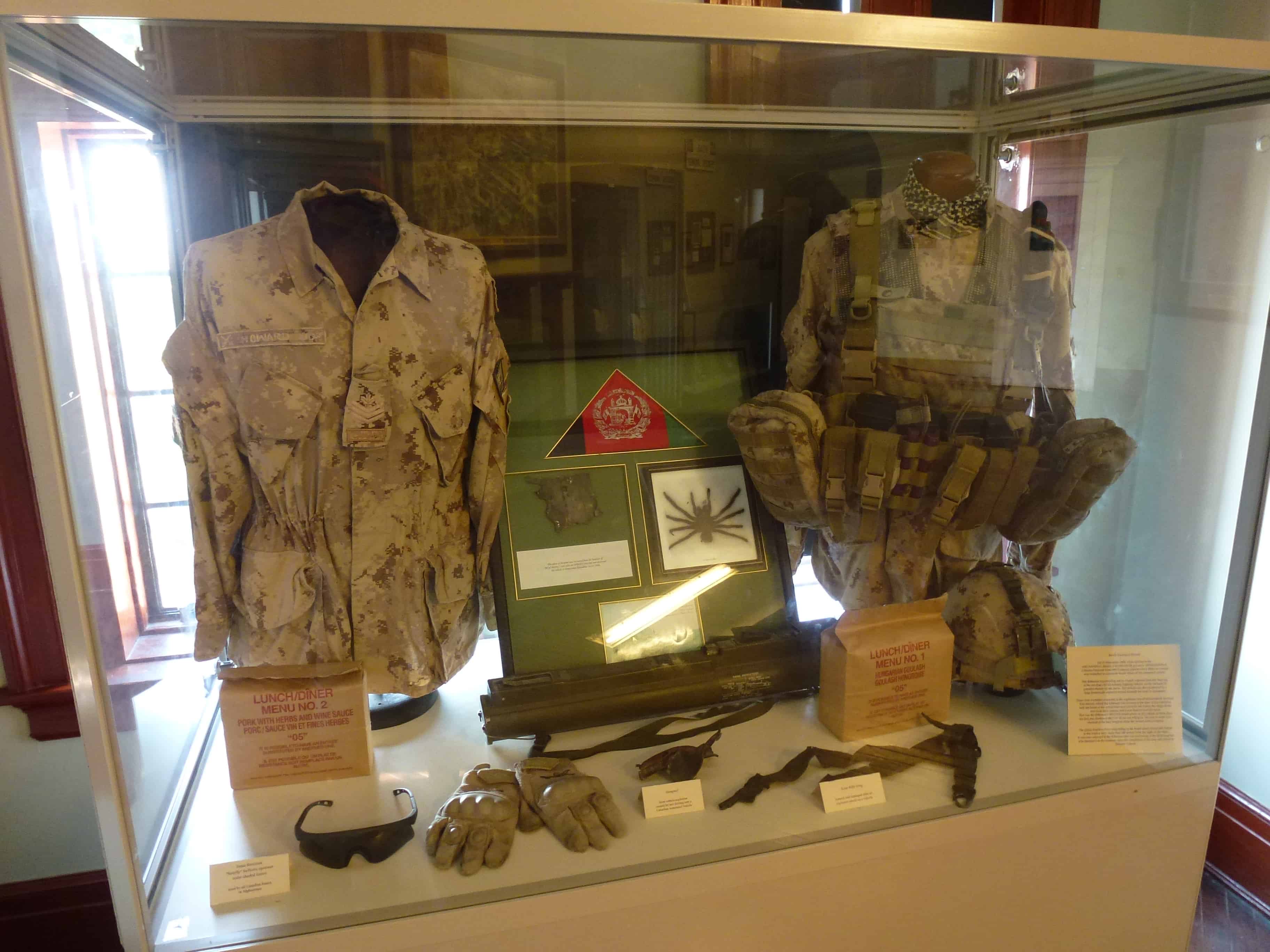 Queen's Own Rifles Museum at Casa Loma in Toronto, Ontario, Canada