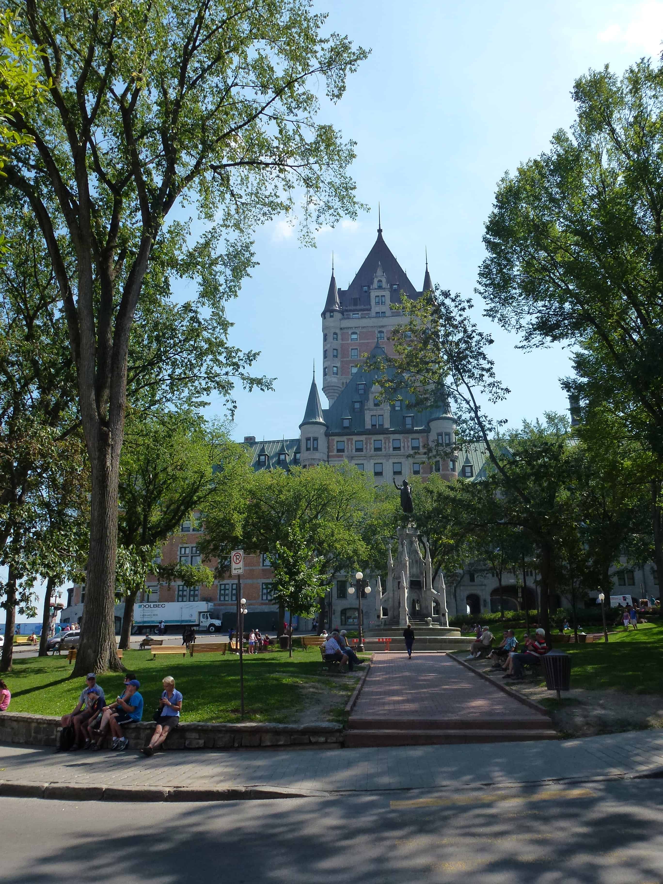 Place d'Armes in Québec, Canada