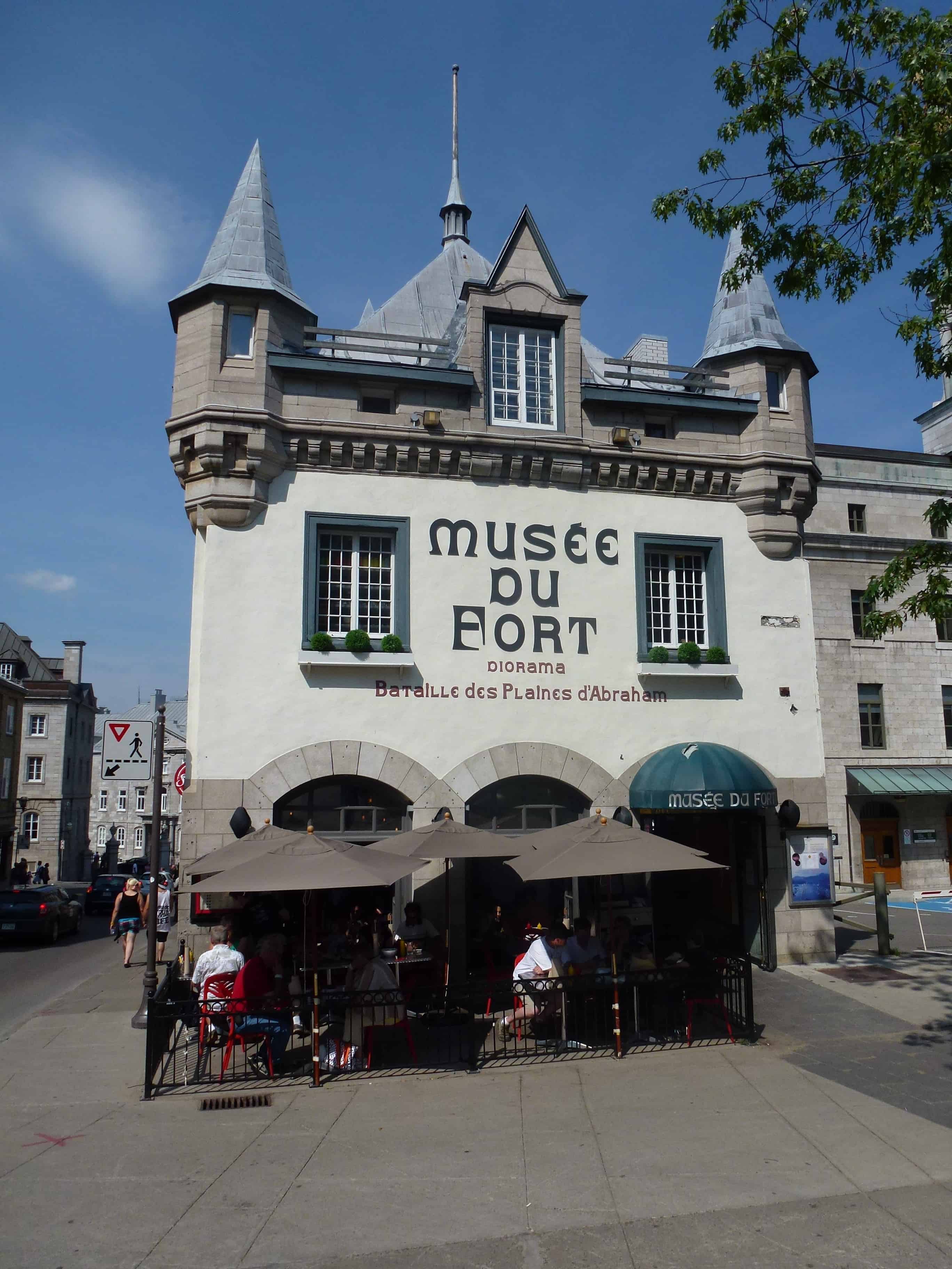 Musée du fort in Québec, Canada