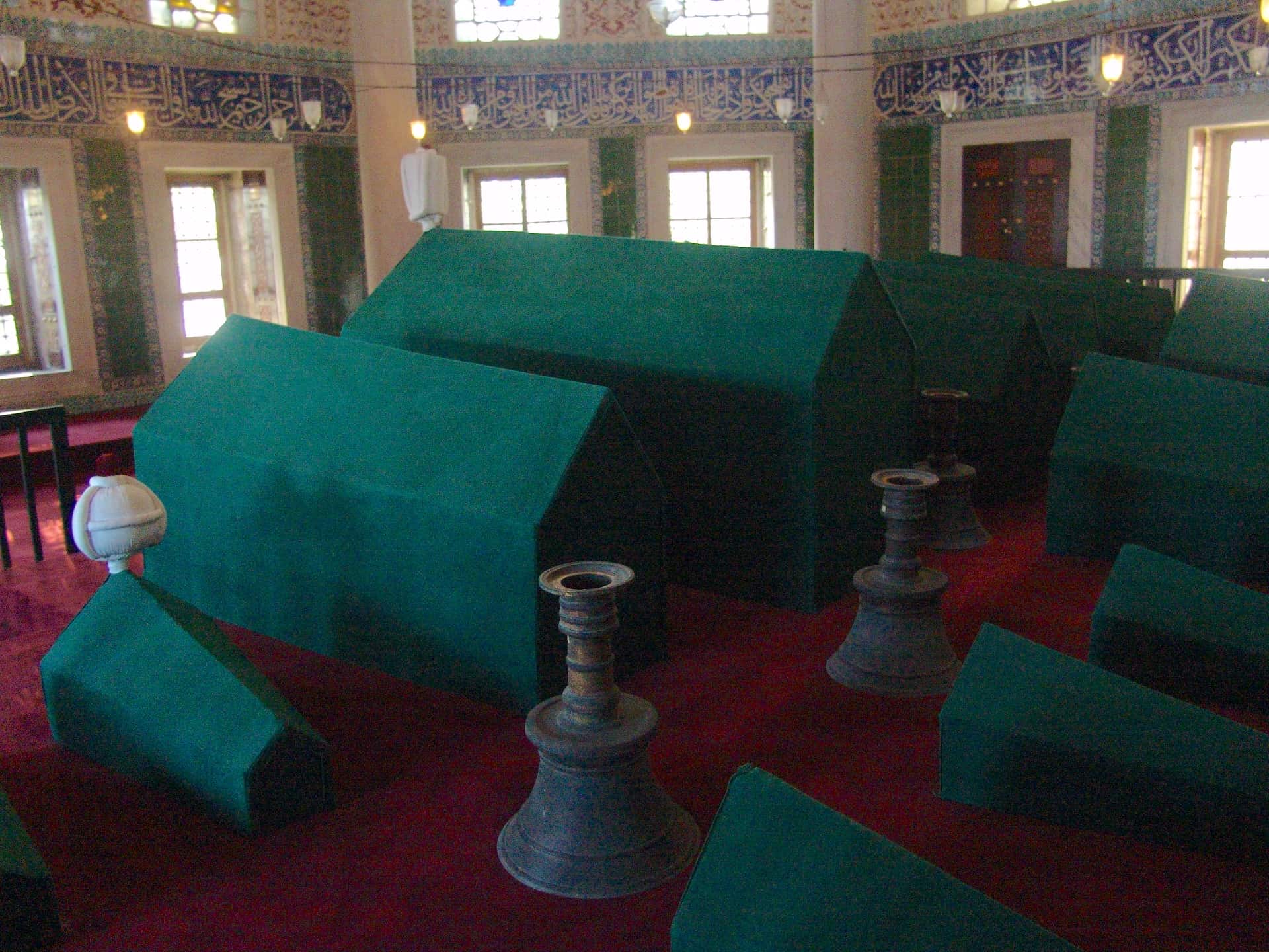 Tomb of Mehmed III at Hagia Sophia in Istanbul, Turkey