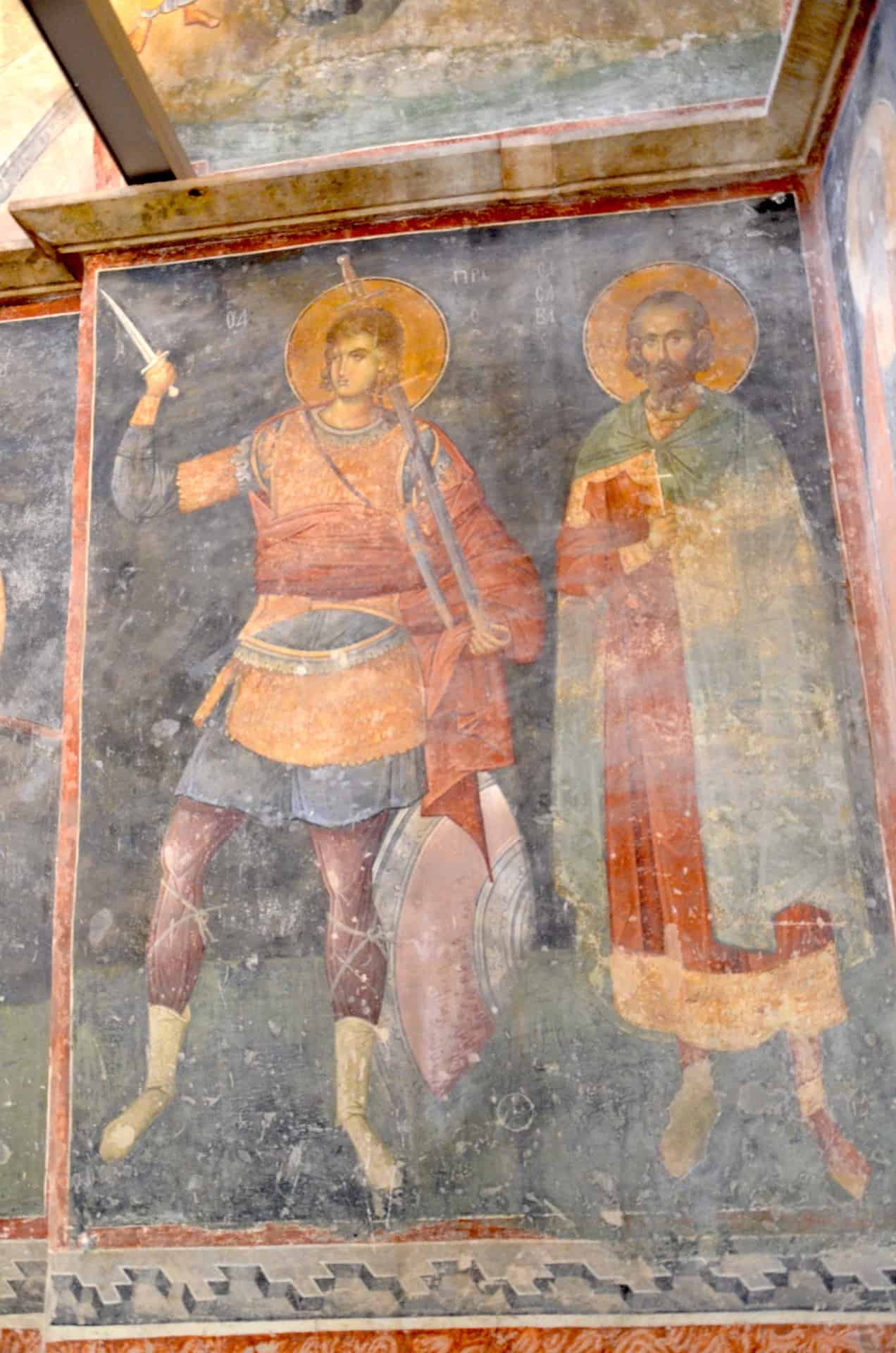 Fresco in the Parecclesion