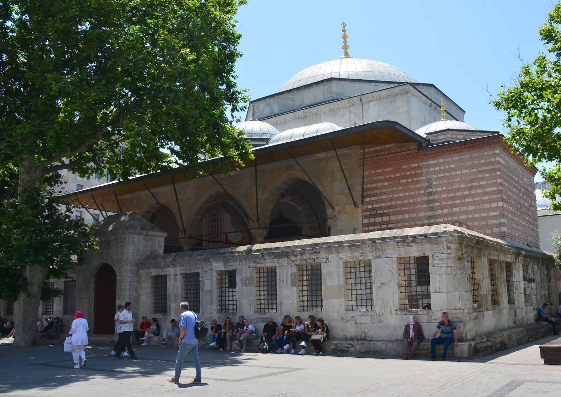 Tomb of Turhan Hatice Sultan of the New Mosque complex in Eminönü, Istanbul, Turkey