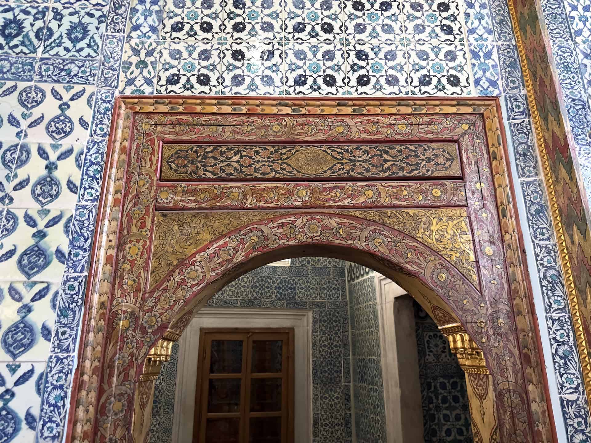Door frame at the Sultan's Pavilion
