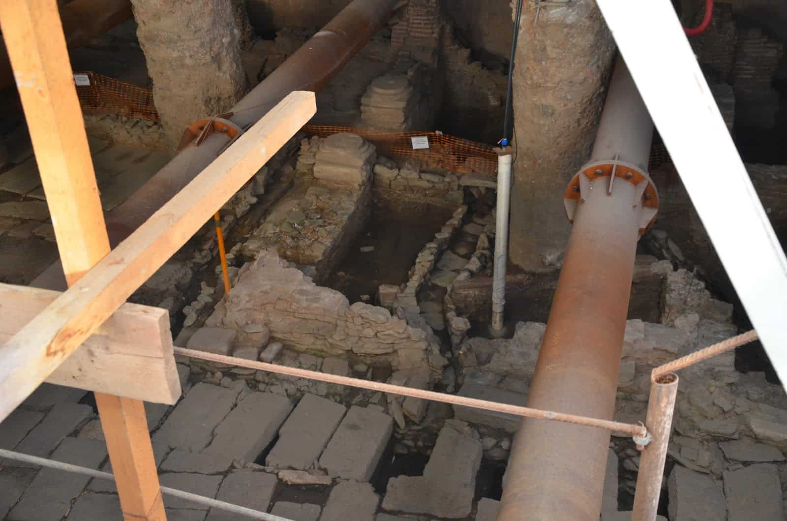 Via Egnatia excavation in Thessaloniki, Greece