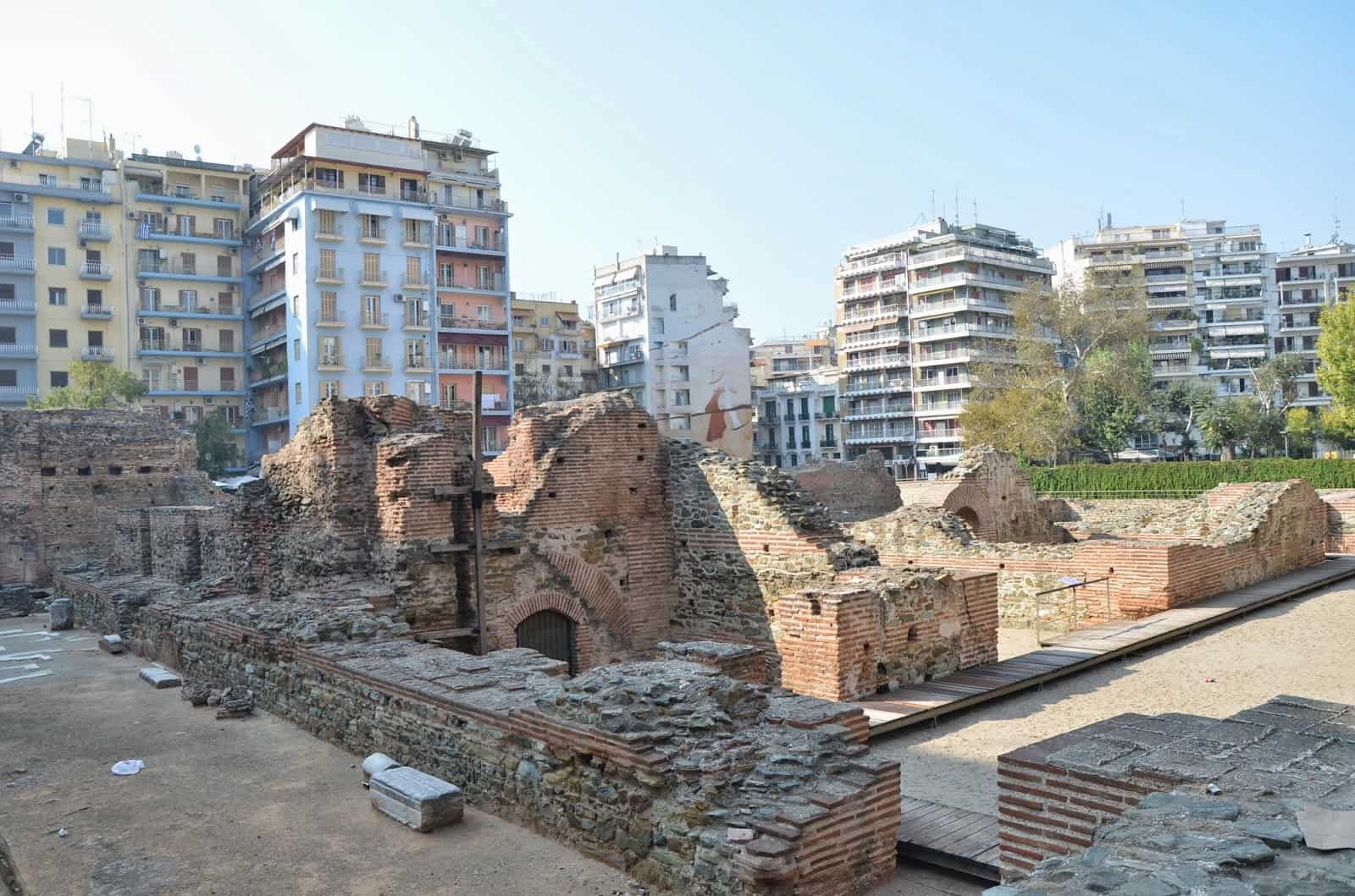 Palace of Galerius in Thessaloniki, Greece
