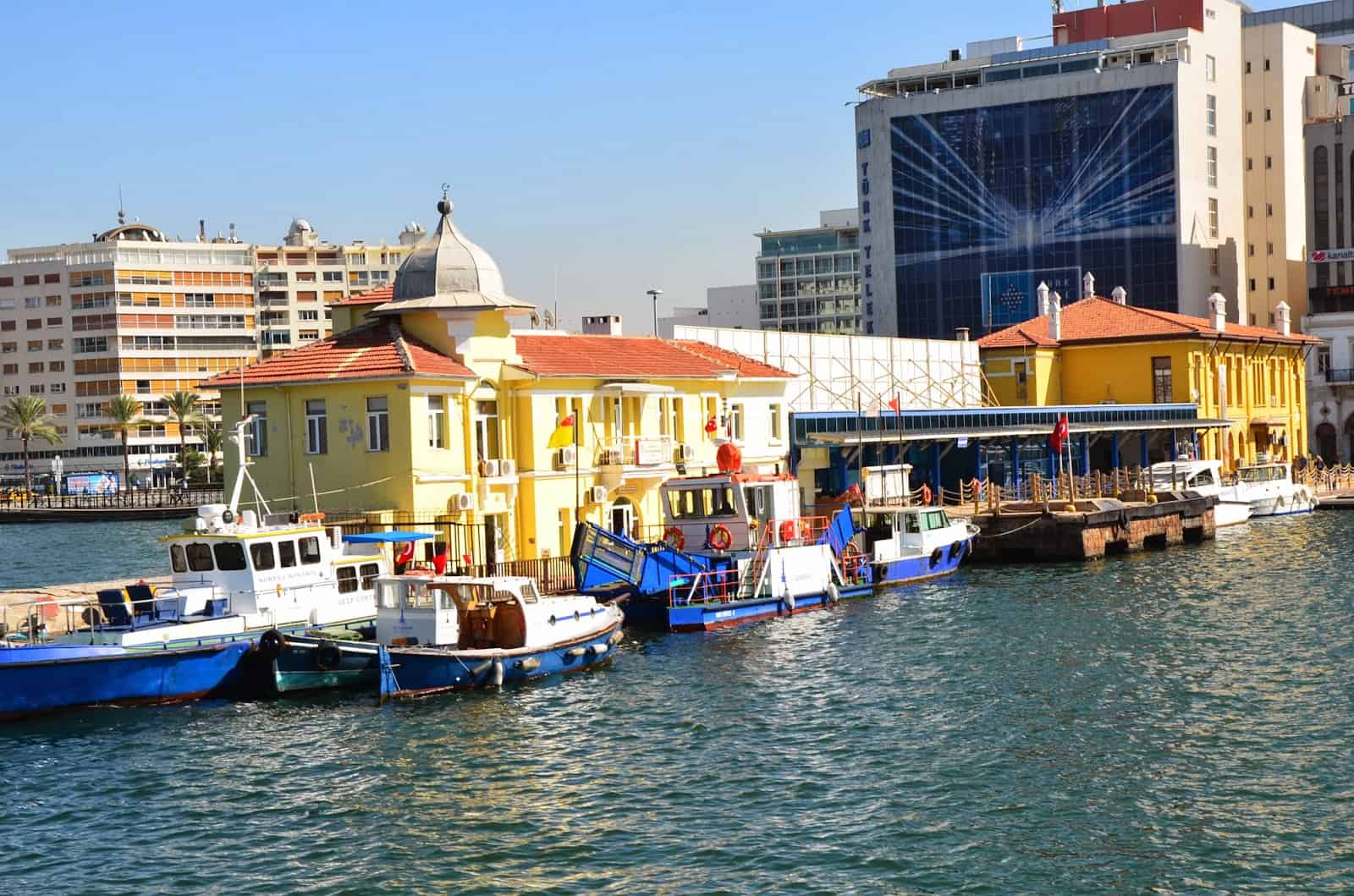 Pasaport Ferry Terminal in Izmir, Turkey