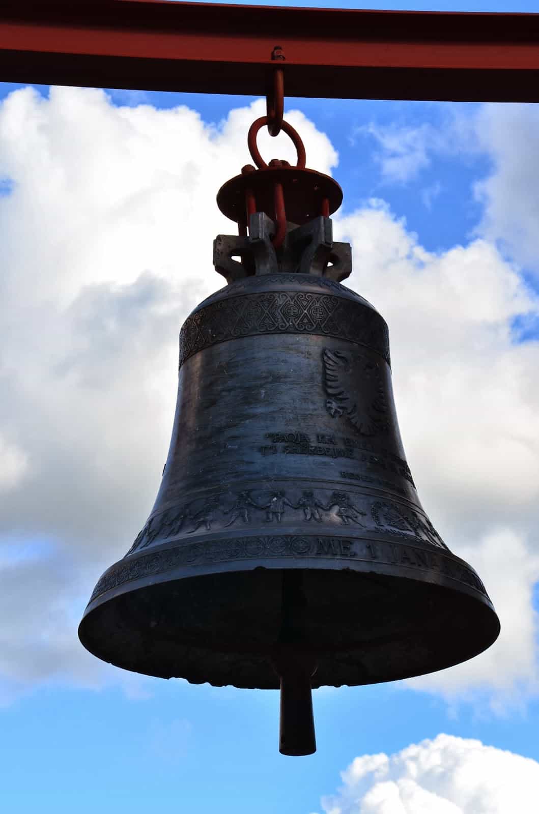 Bell of Peace in Tiranë, Albania