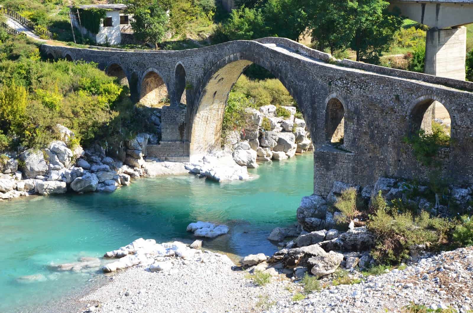 Mes Bridge in Mes, Albania