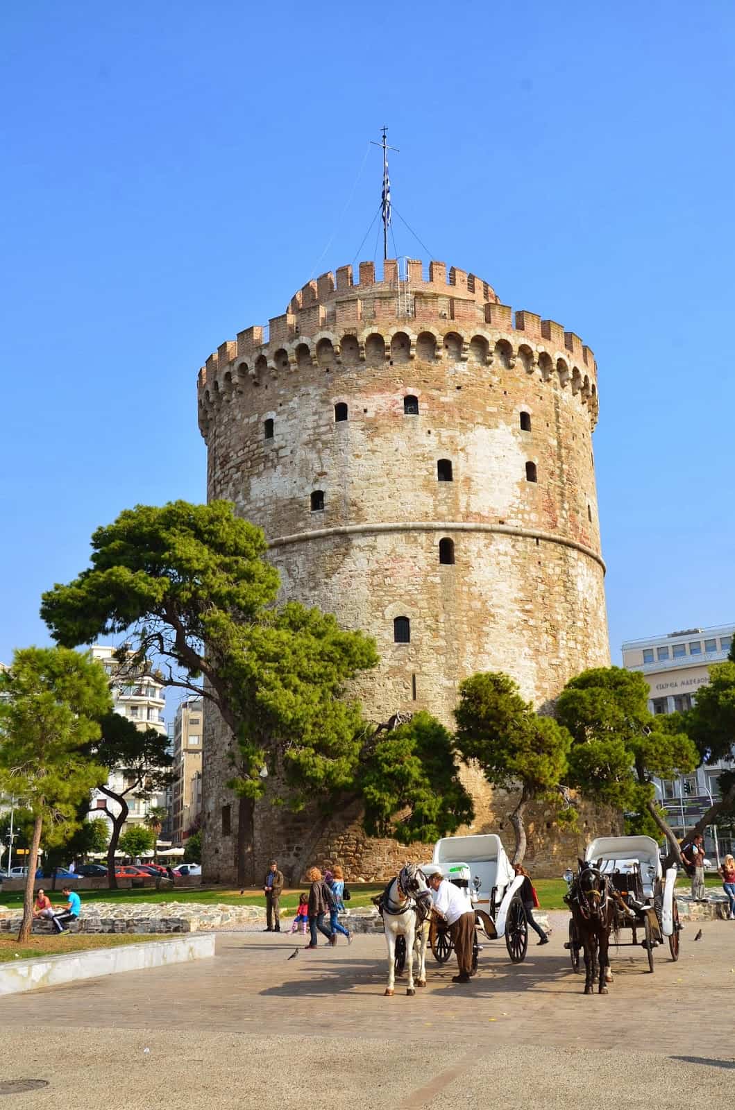 White Tower in Thessaloniki, Greece