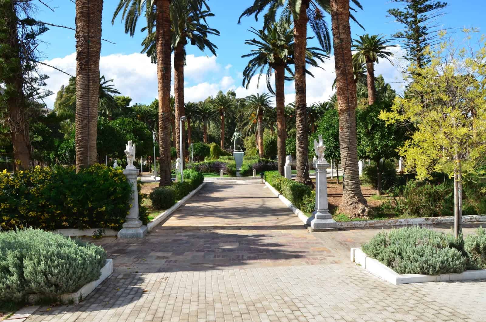 Municipal Garden in Chora, Chios, Greece