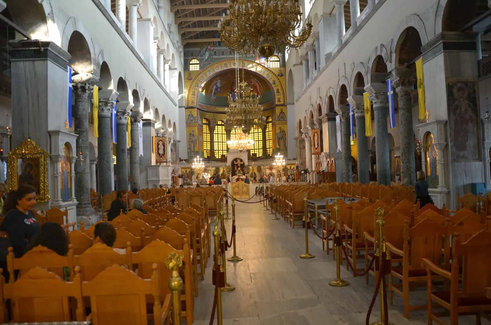 Church of St. Demetrios in Thessaloniki, Greece