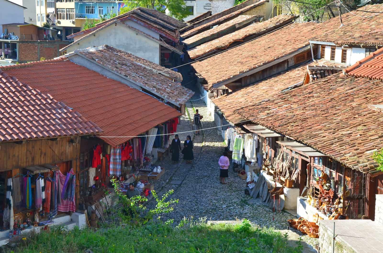 Old Bazaar in Krujë, Albania