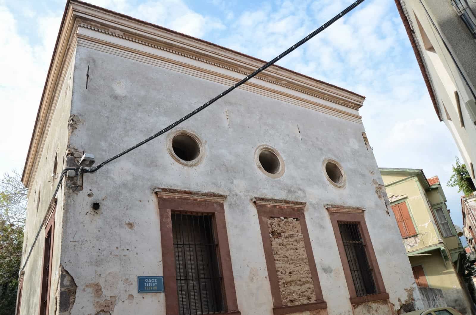 Bayraklı Mosque in Kastro, Chios, Greece