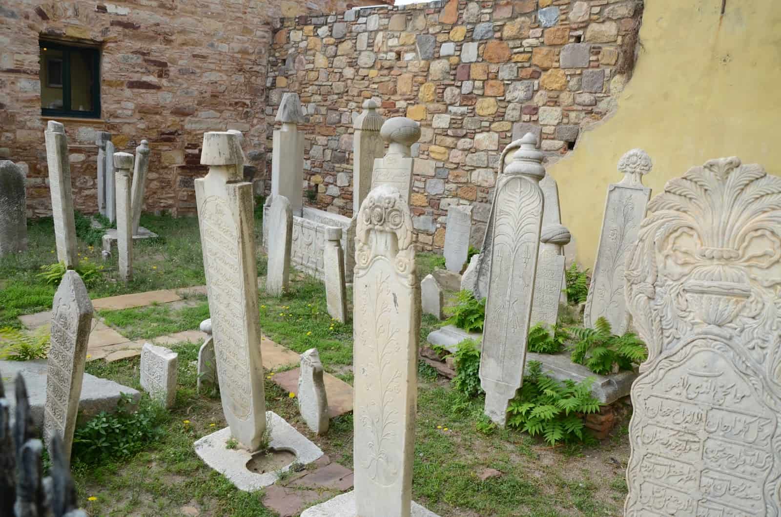 Ottoman cemetery in Kastro, Chios, Greece
