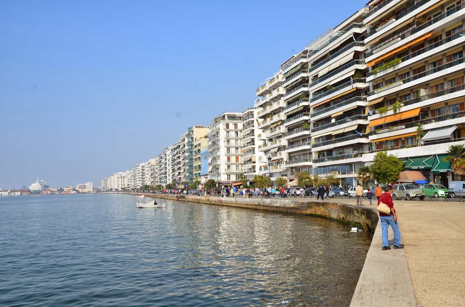 Leoforos Nikis in Thessaloniki, Greece
