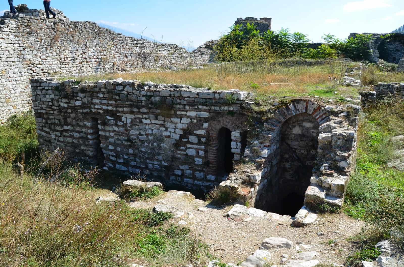 Byzantine cistern in Berat, Albania