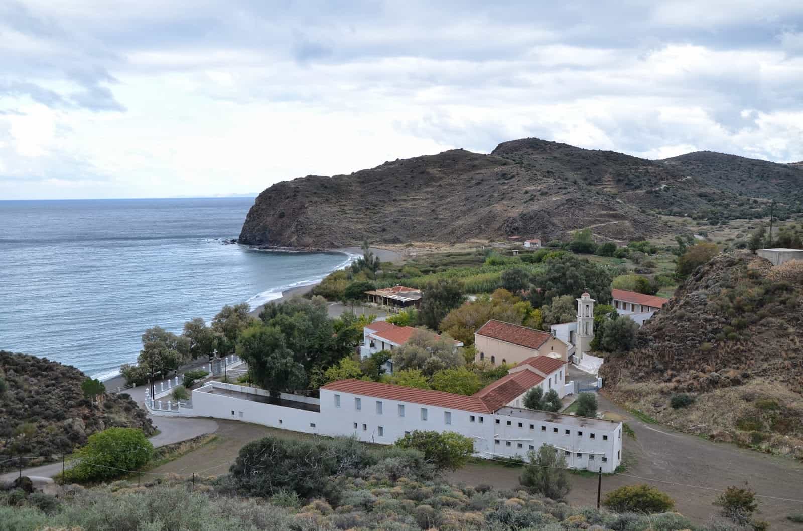 Monastery of Agia Markella in Chios, Greece