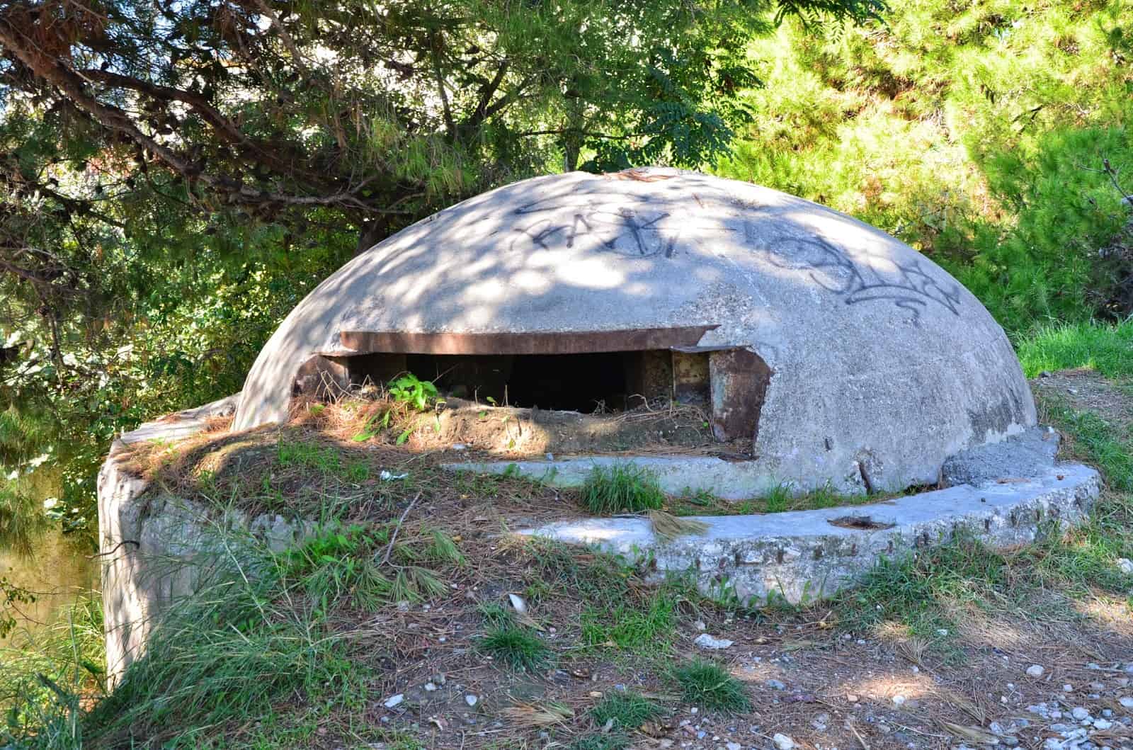 Bunker in Durrës, Albania