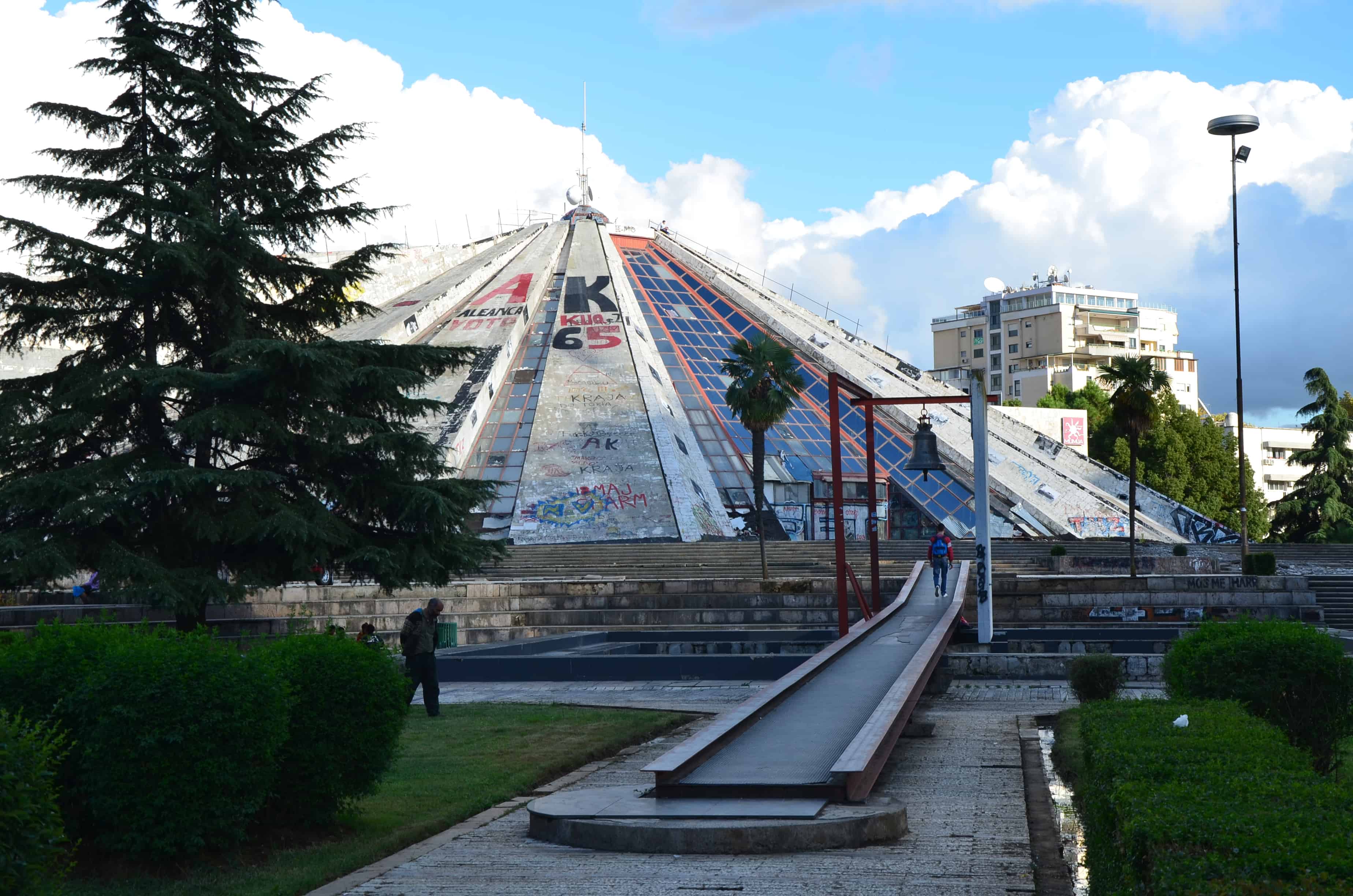 Bell of Peace in Tiranë, Albania