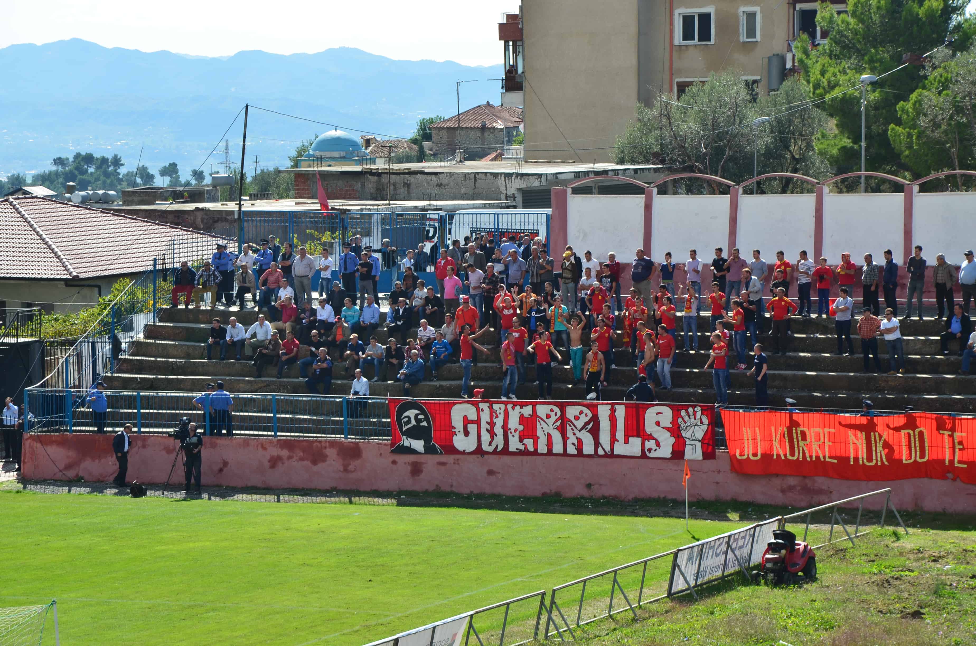 Kastrioti Stadium in Krujë, Albania