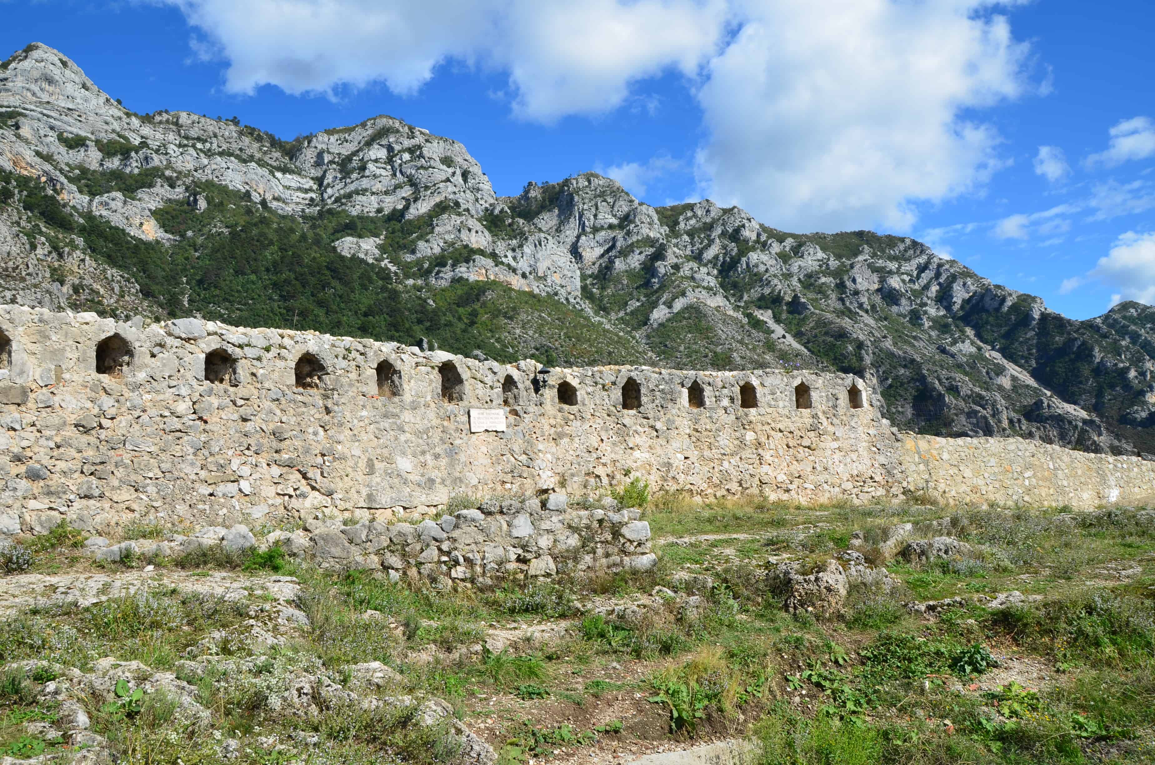 Krujë Castle in Krujë, Albania