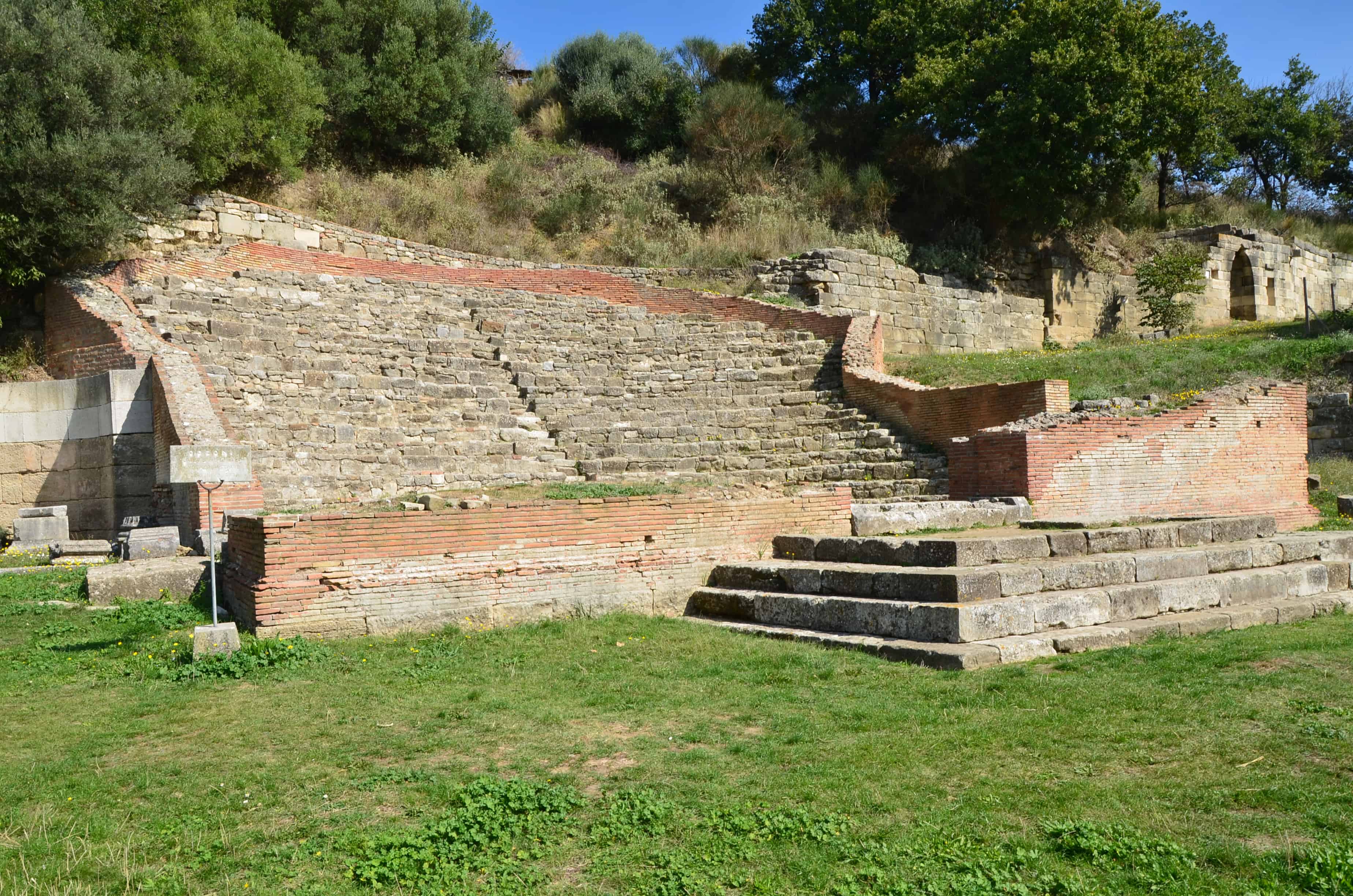 Odeon in Apollonia, Albania