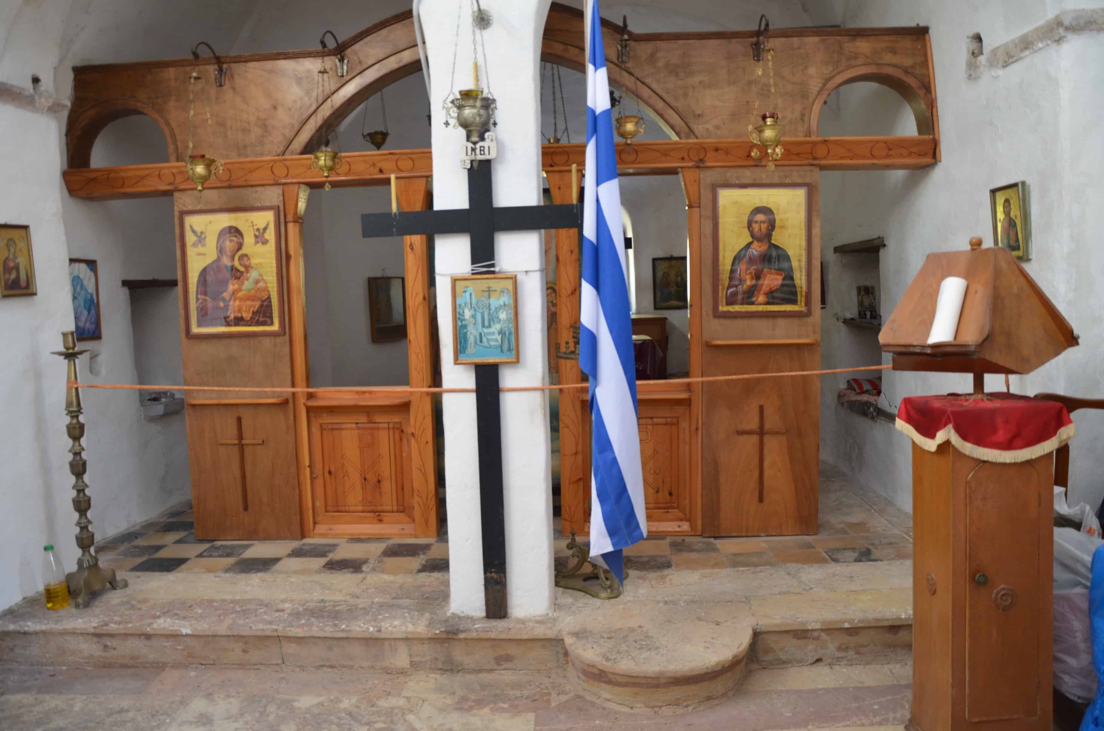 Chapel of the Holy Cross at Nea Moni in Chios, Greece