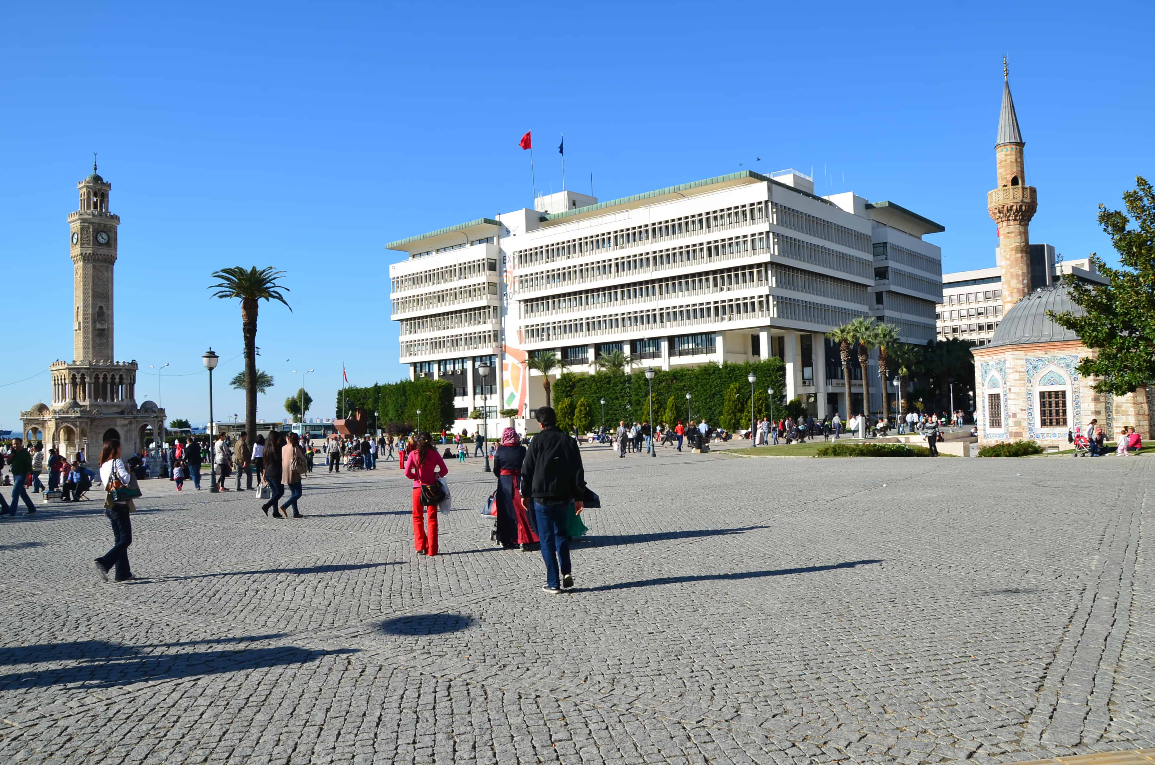 Konak Meydanı in Izmir, Turkey