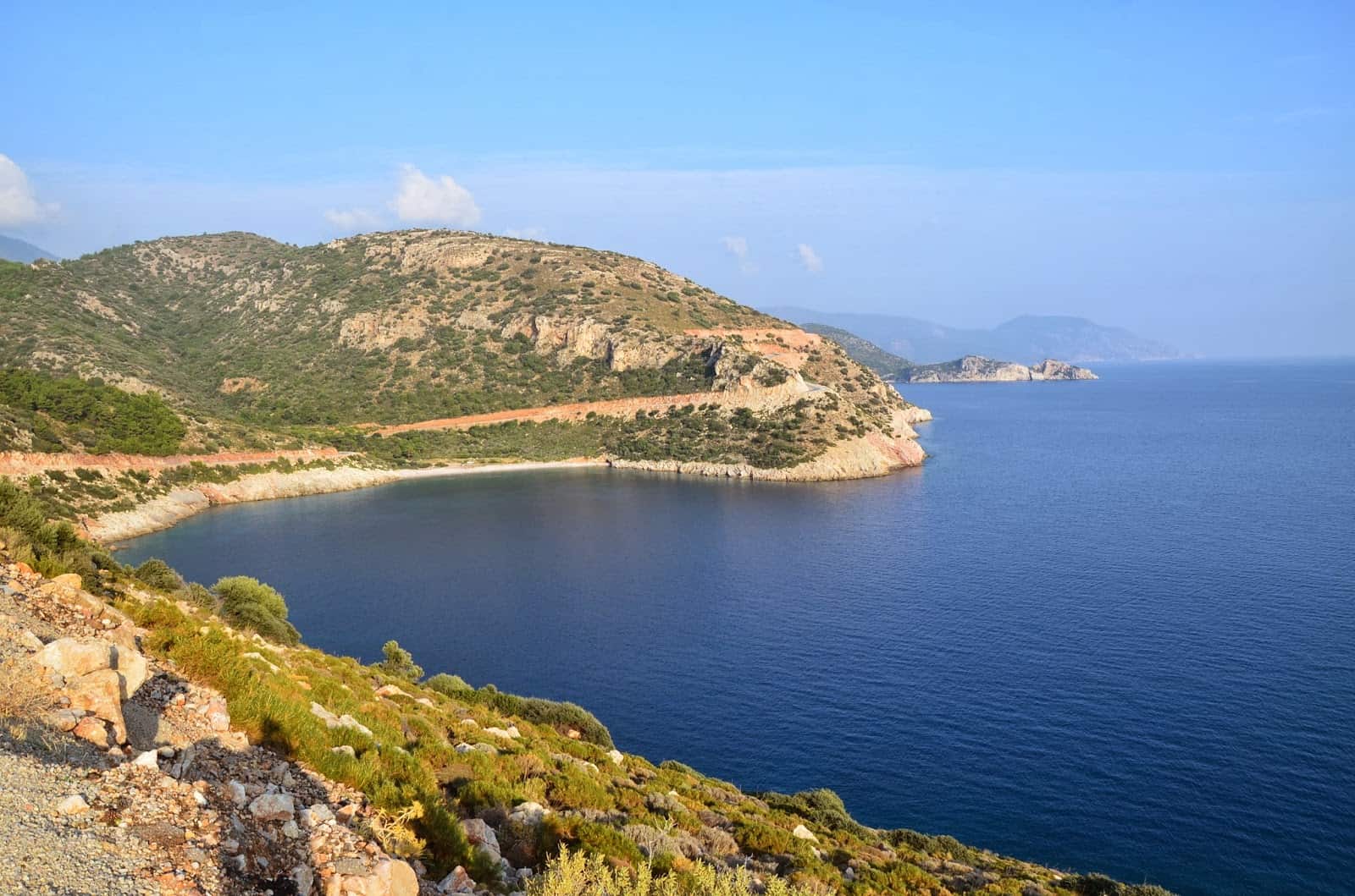 Cove on Datça Peninsula, Turkey