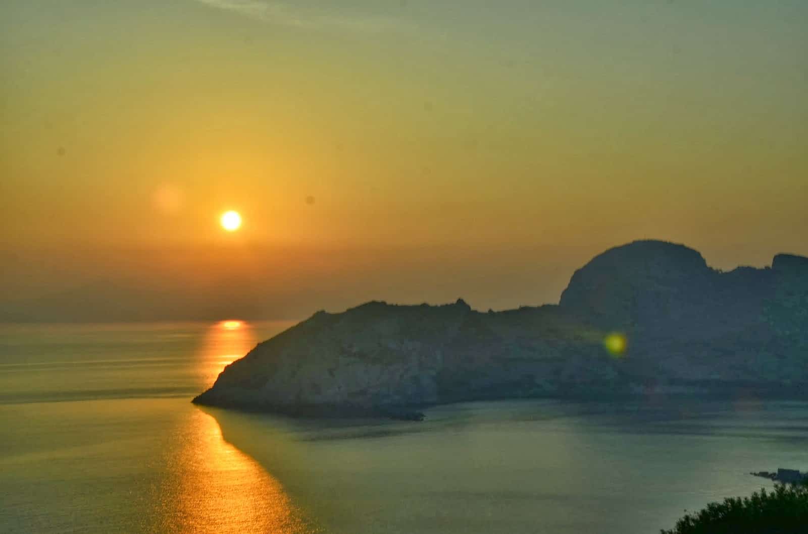 Sunset on Datça Peninsula, Turkey