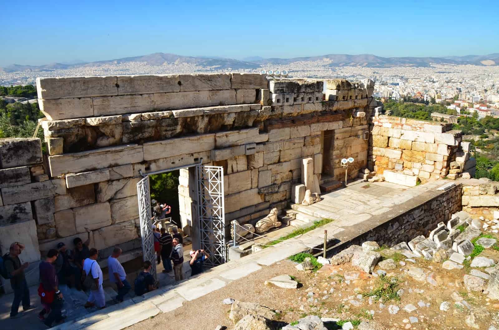 Beulé Gate at the Acropolis, Athens, Greece