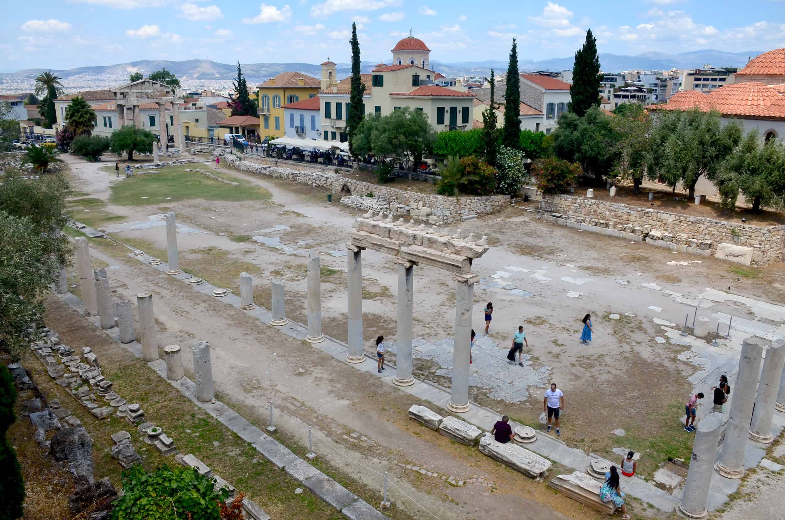 Roman Agora in Athens, Greece