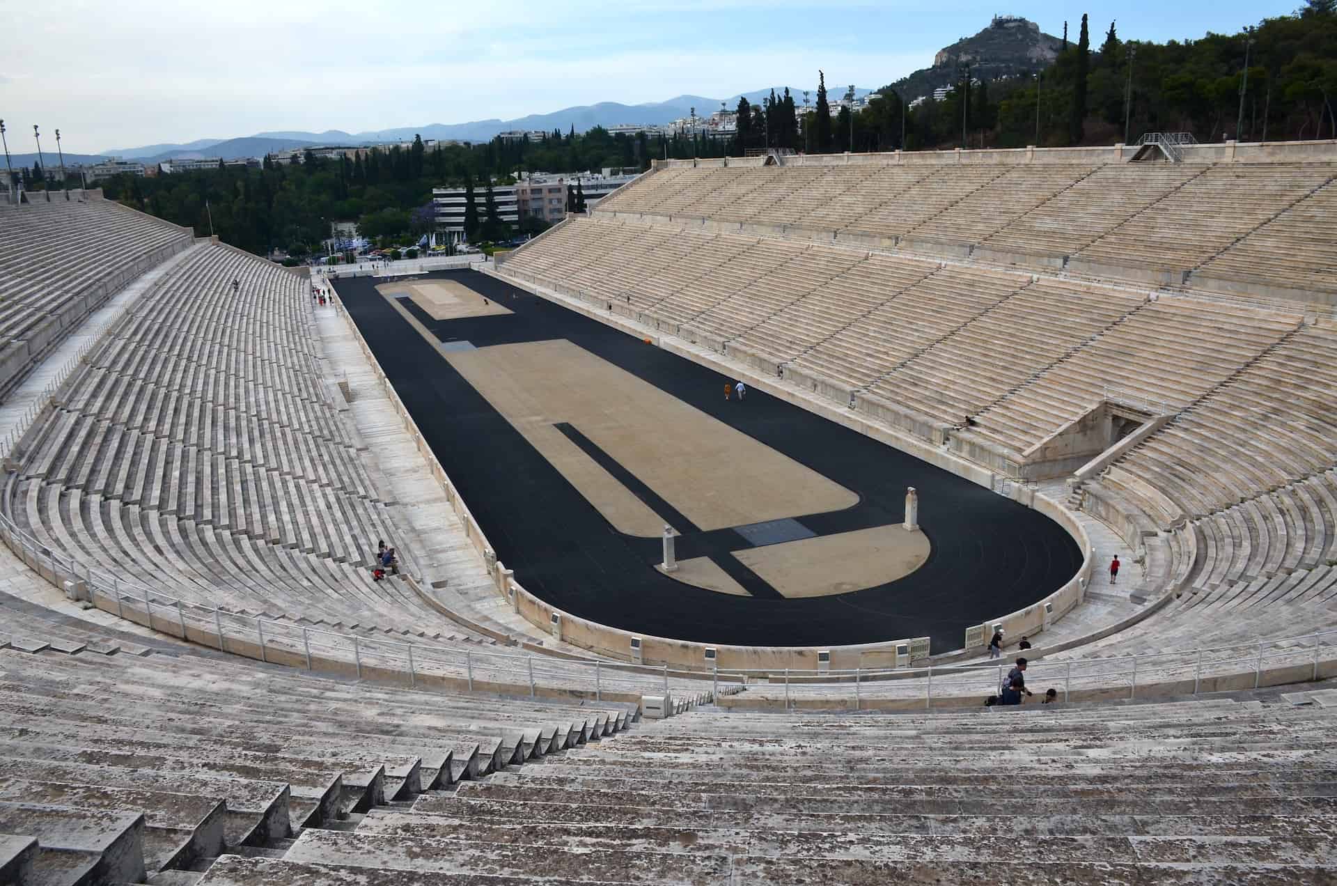 Panathenaic Stadium in Athens, Greece