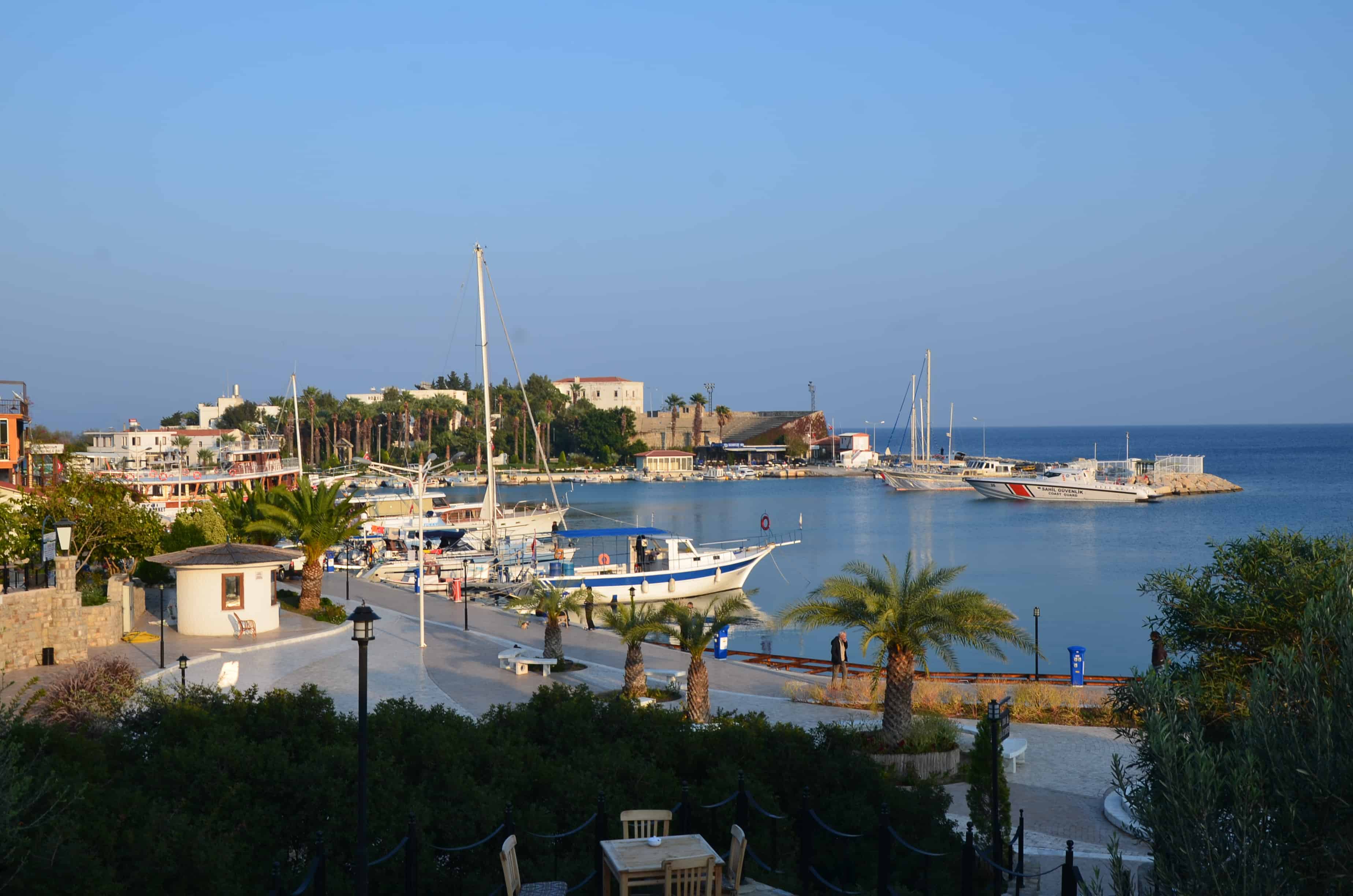 Harbor in Datça, Turkey