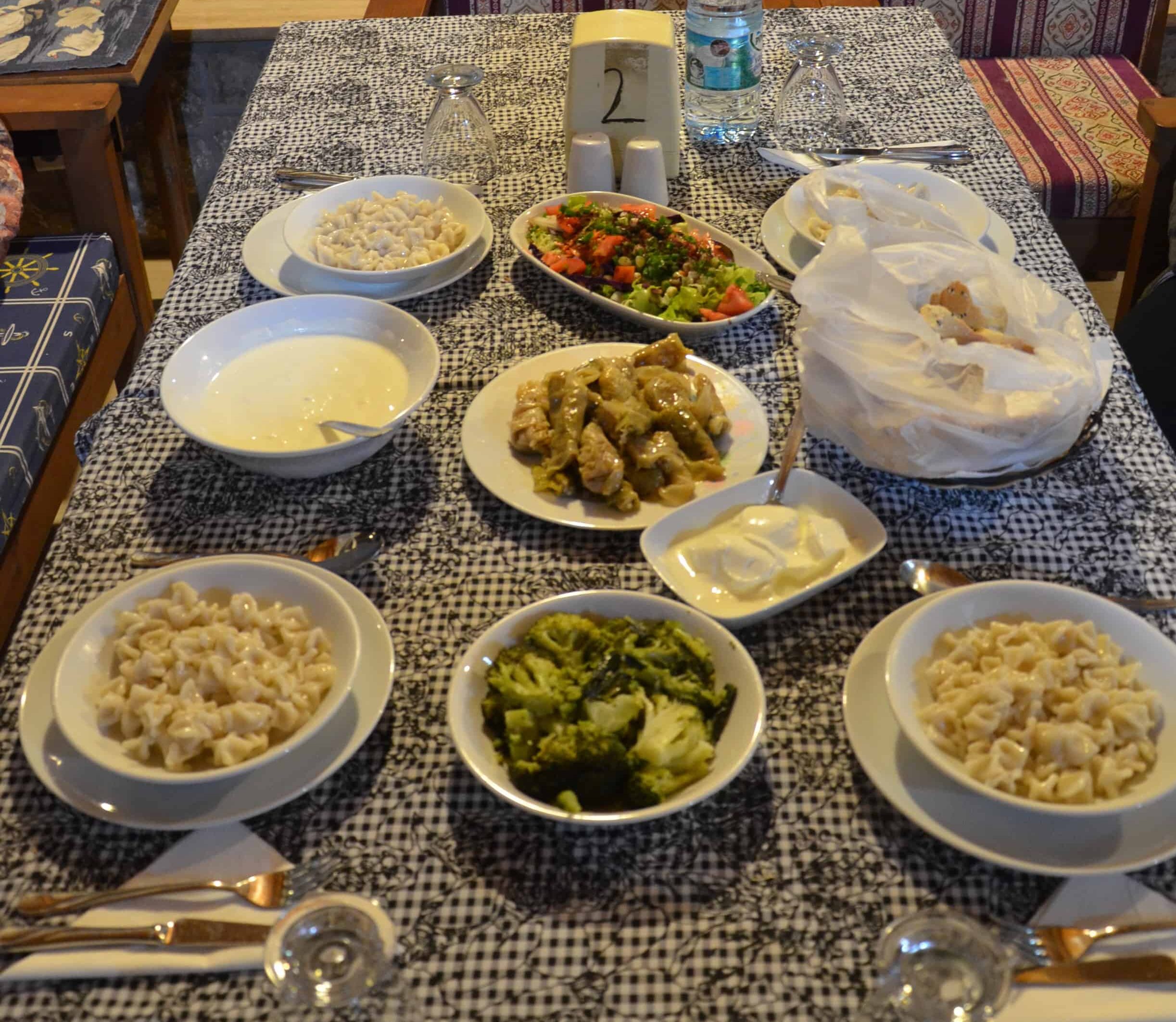 Dinner at Ovabükü, Datça, Turkey