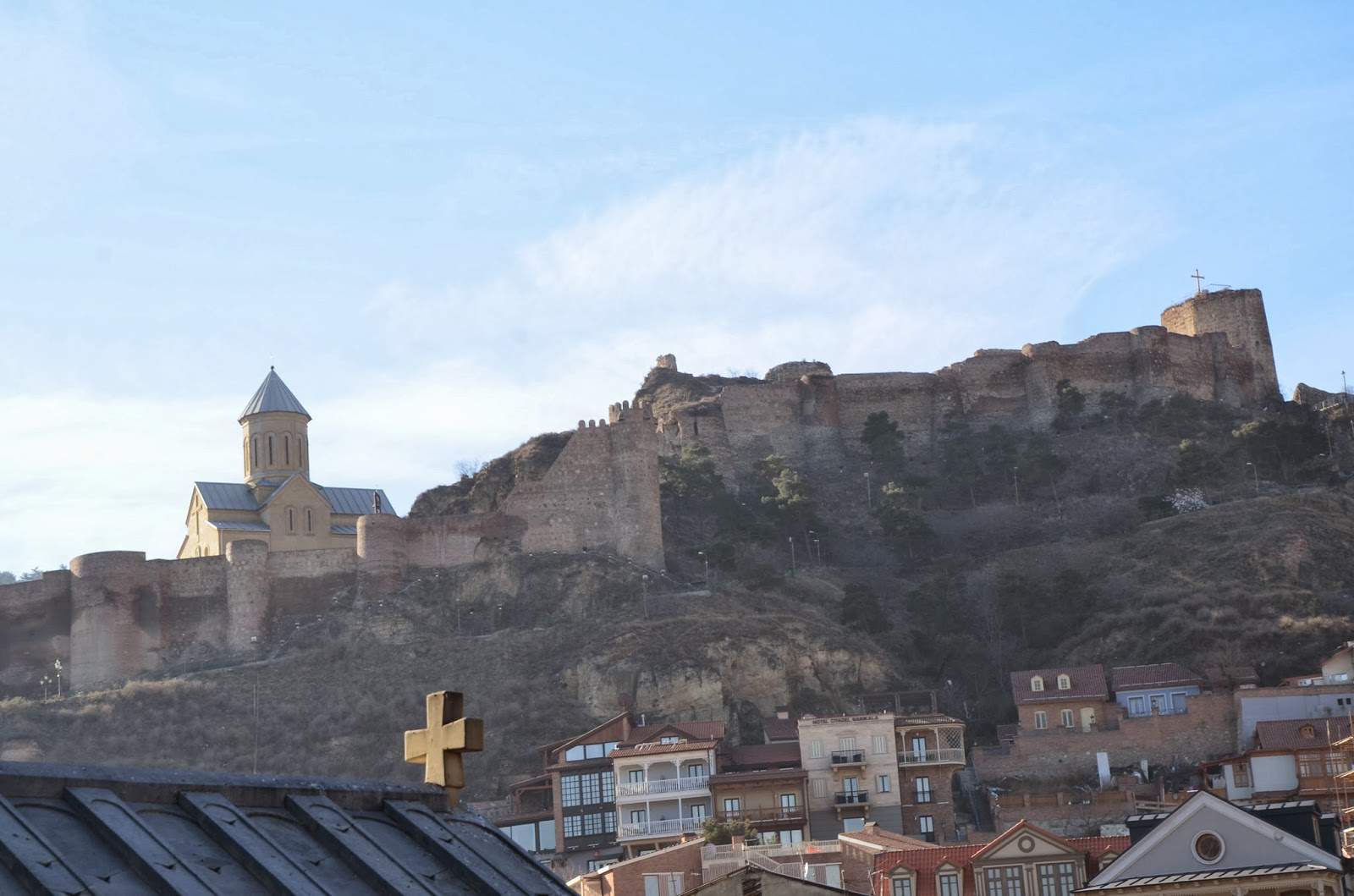 Narikala Fortress in Tbilisi, Georgia