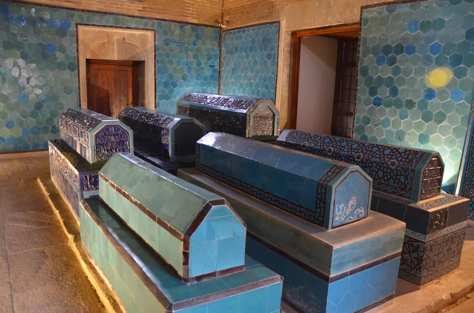 Tombs at the Sahib-i Ata Foundation Museum