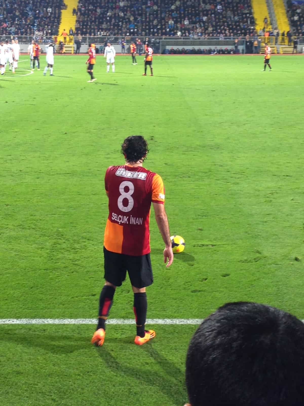 Selçuk İnan at Kasımpaşa vs Galatasaray at Recep Tayyip Erdoğan Stadyumu, İstanbul, Turkey