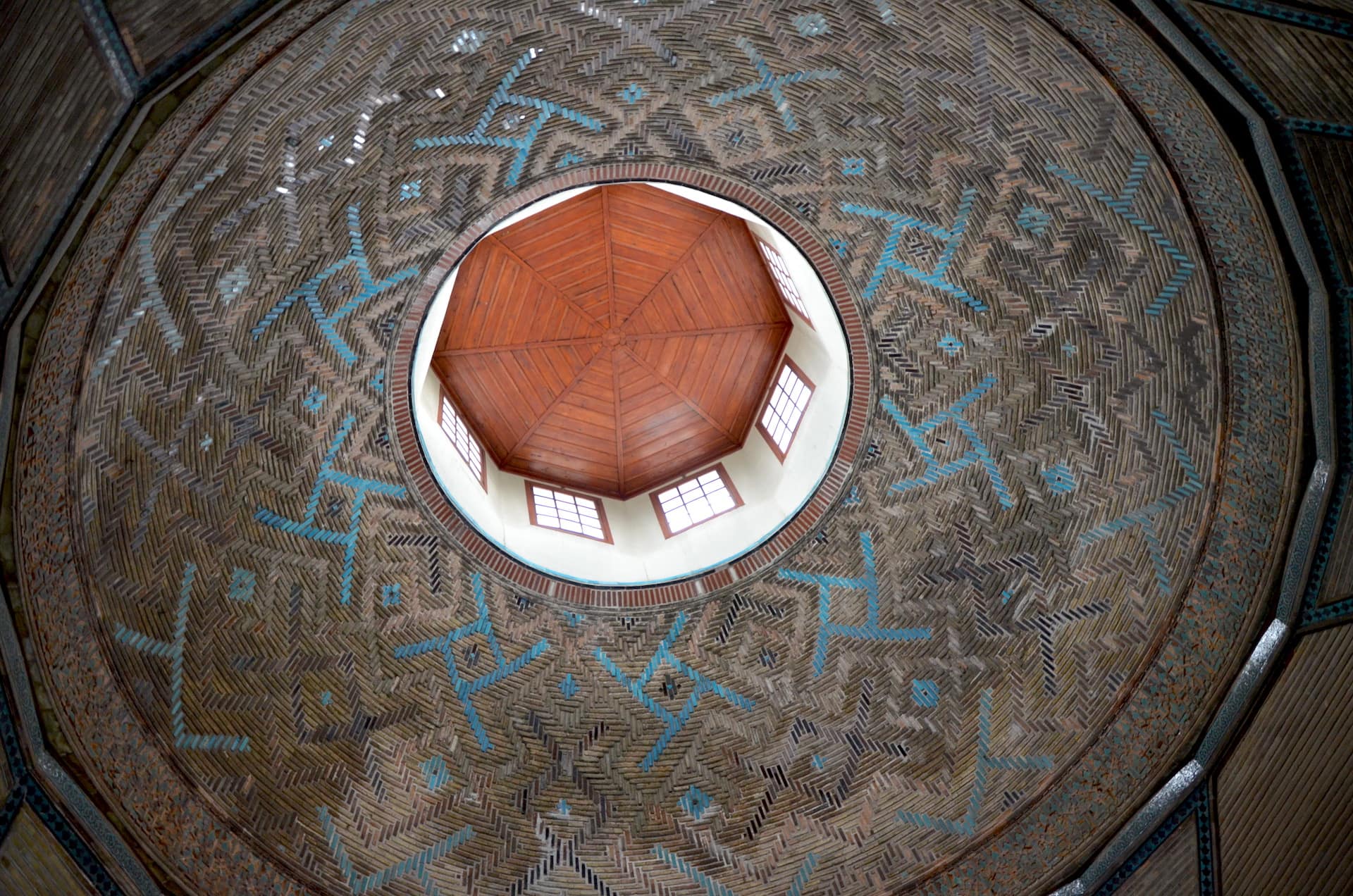 Dome of the Ince Minareli Madrasa in Konya, Turkey