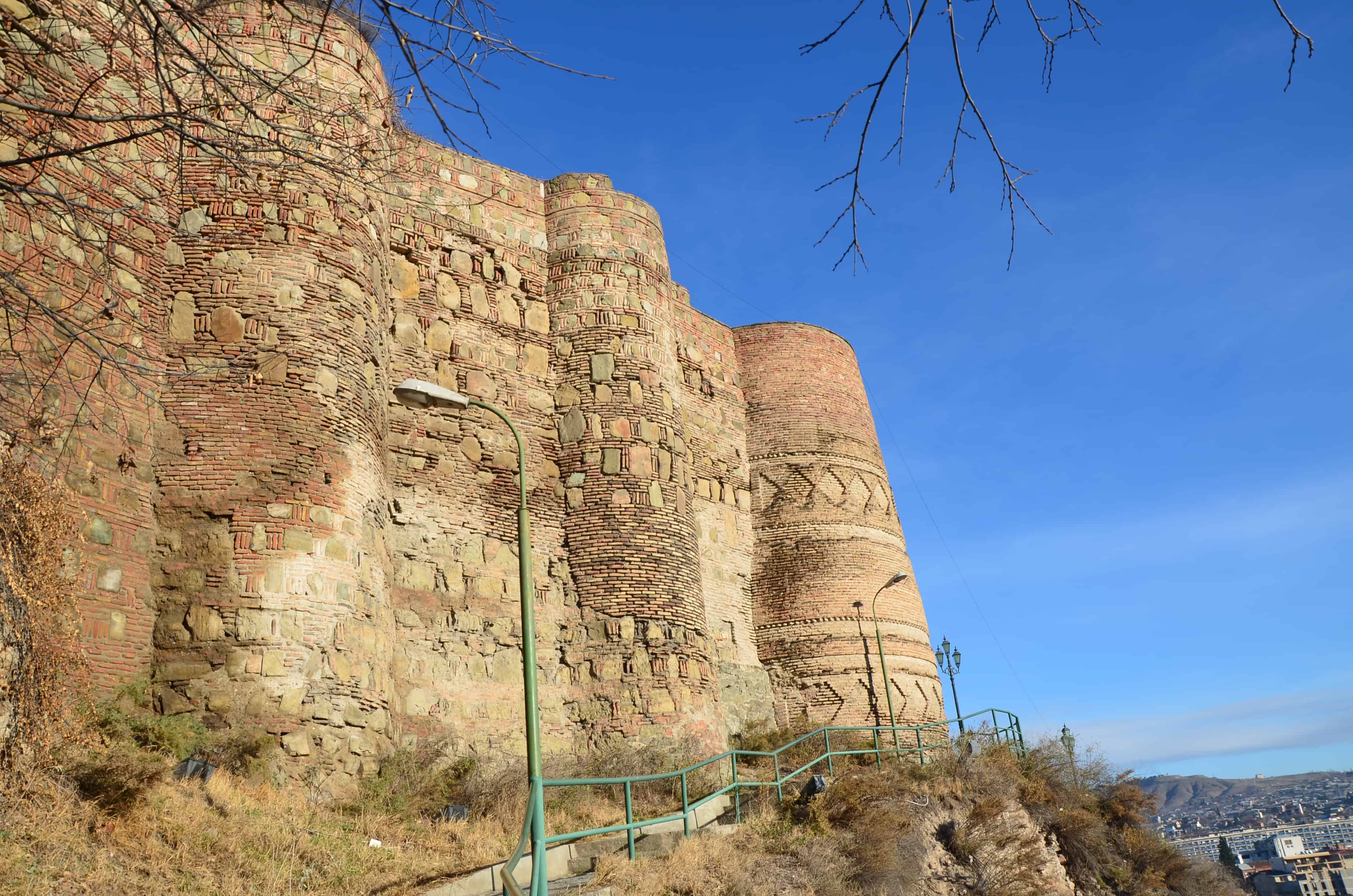 Narikala Fortress in Tbilisi, Georgia
