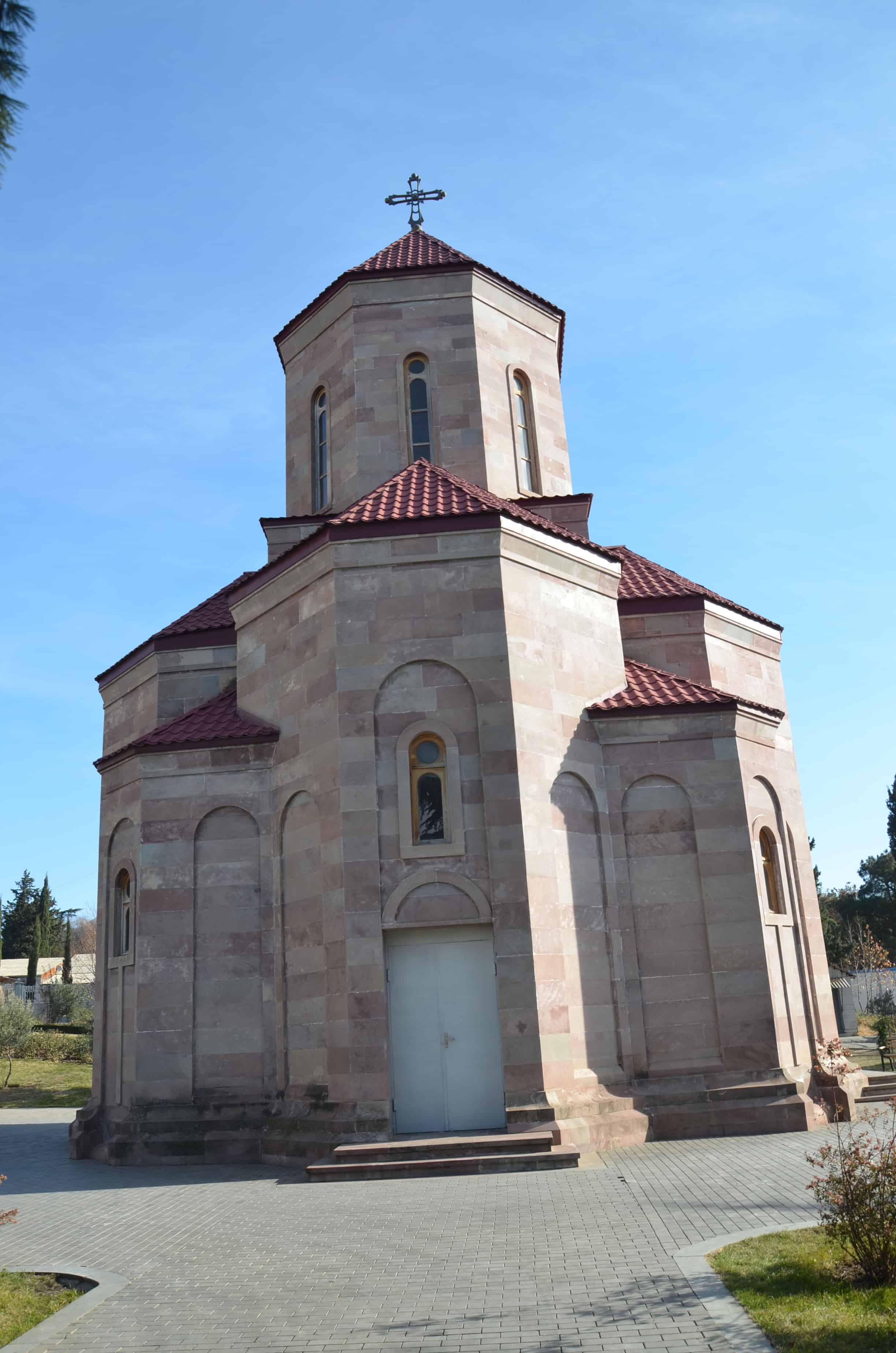 Chapel at Sameba Cathedral in Tbilisi, Georgia