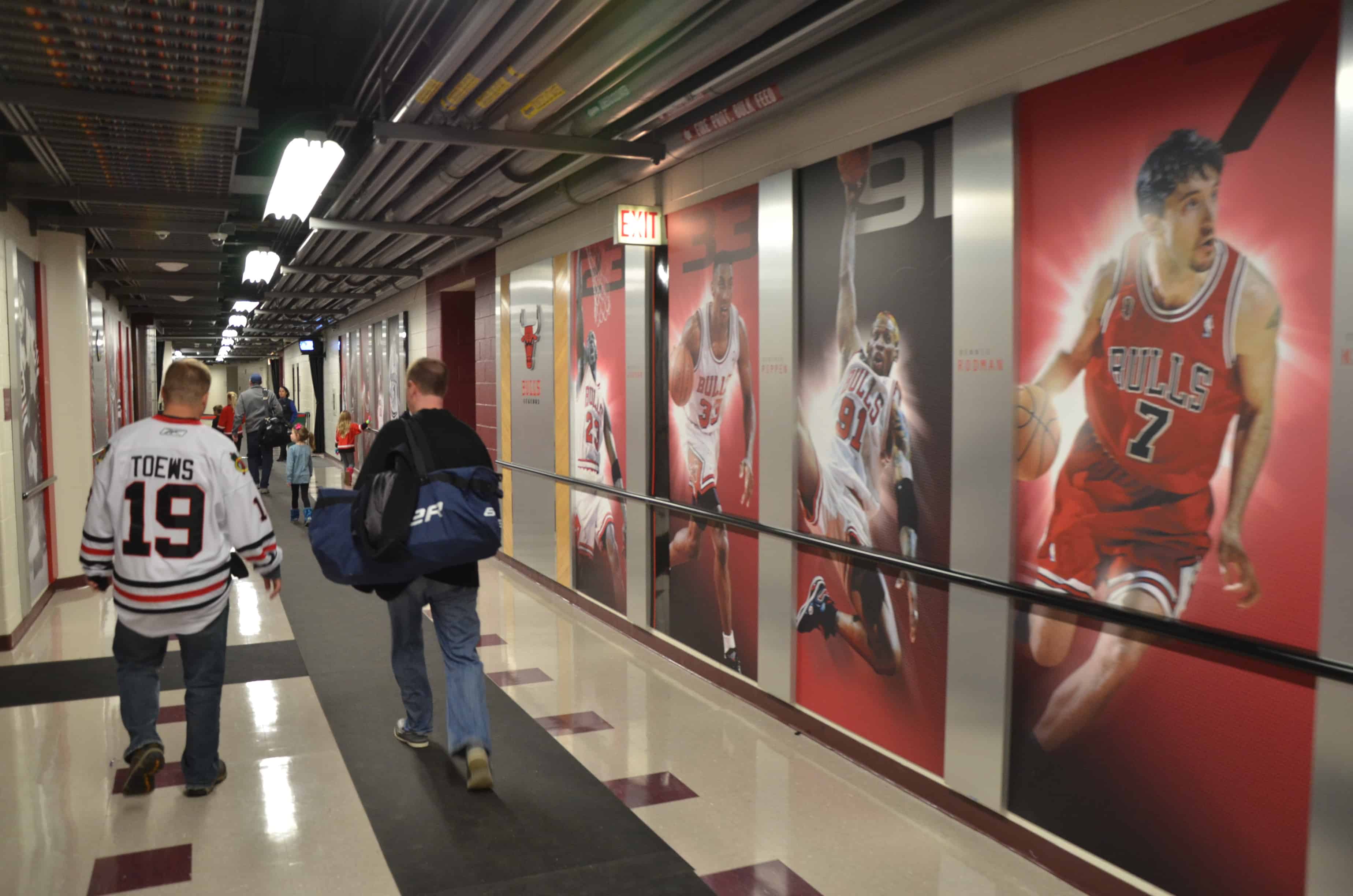 Hallway at the United Center