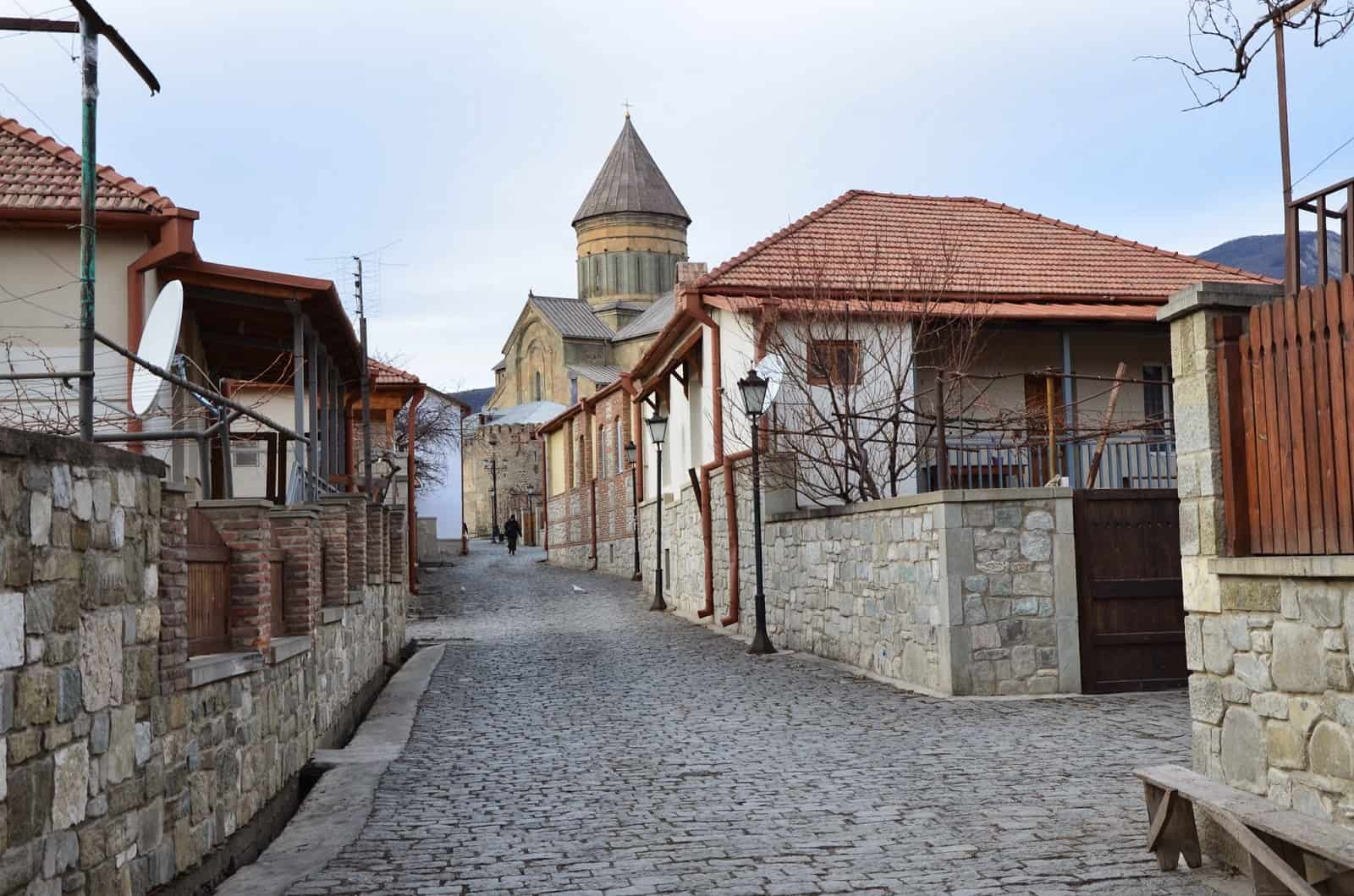 Old town in Mtskheta, Georgia