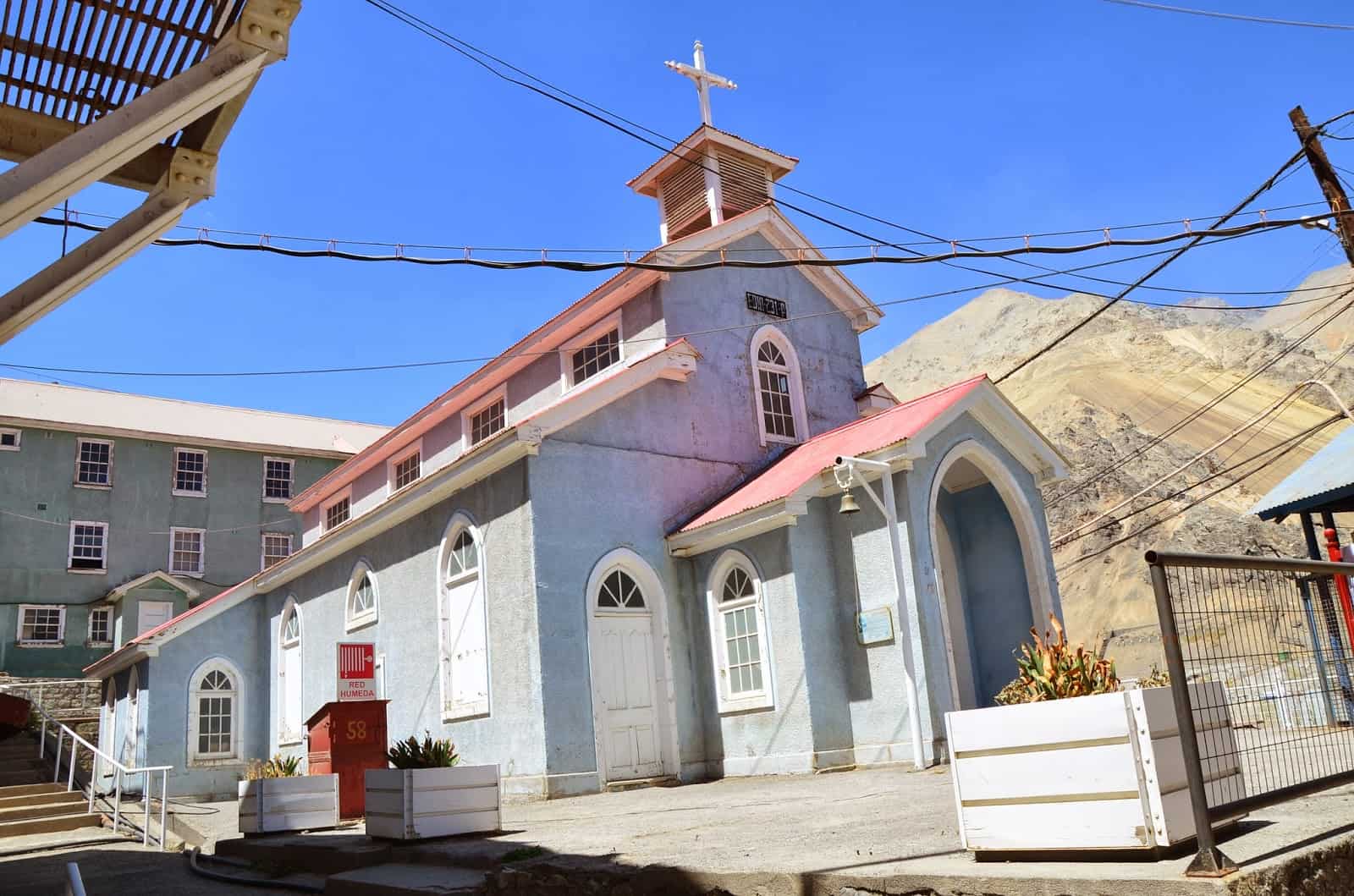 Church at Sewell Mining Town, Chile