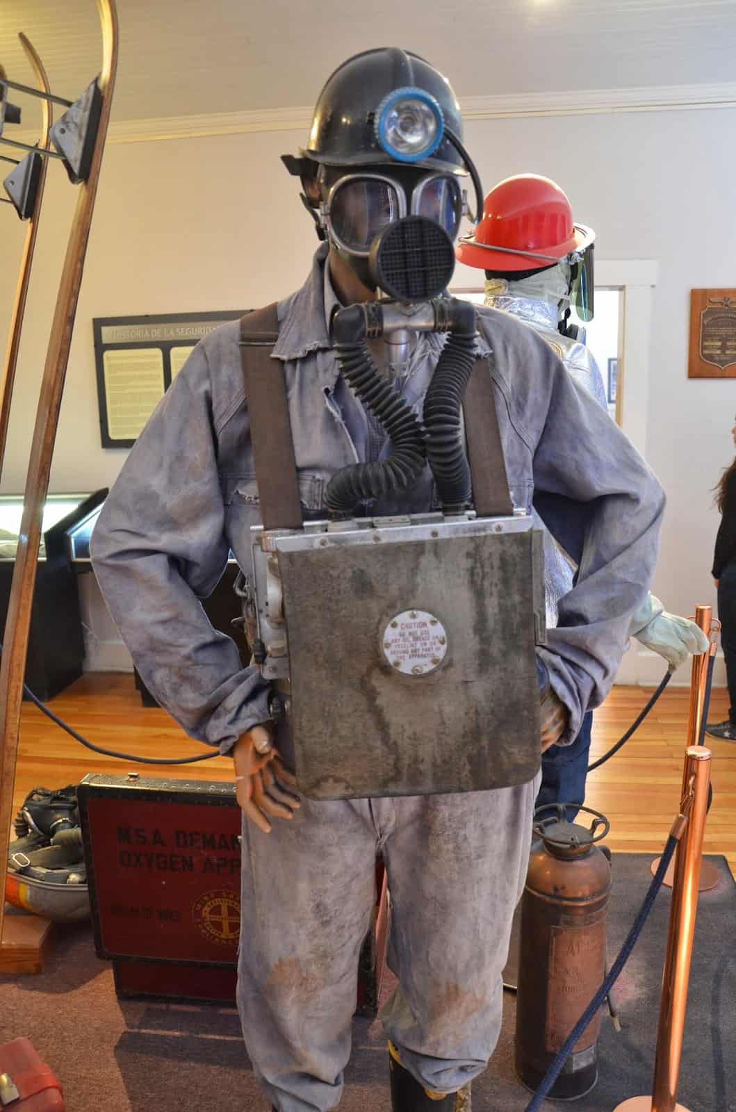Miner's gear at the Museum of the Great Copper Mine