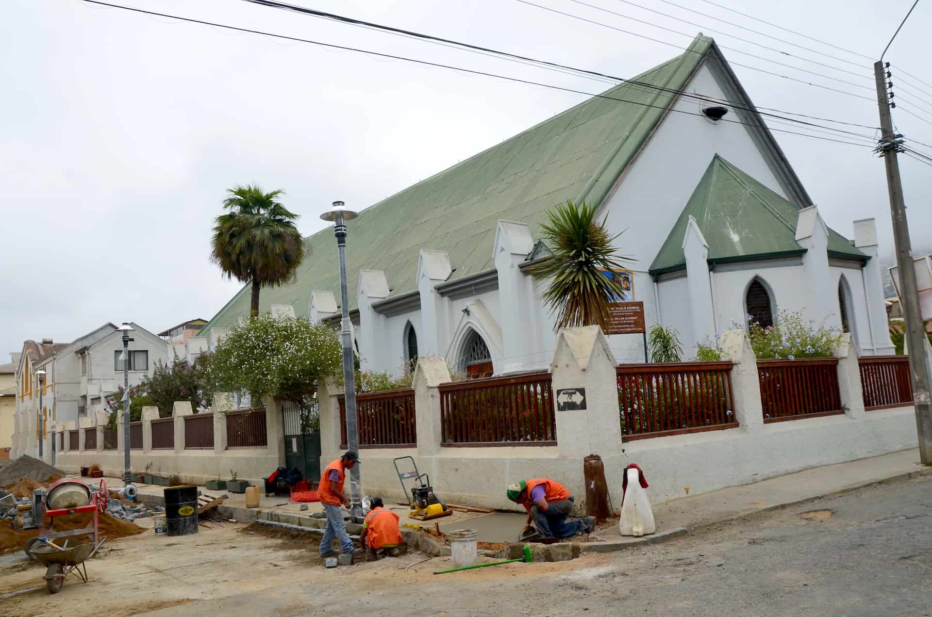St. Paul’s Anglican Church in Valparaíso, Chile