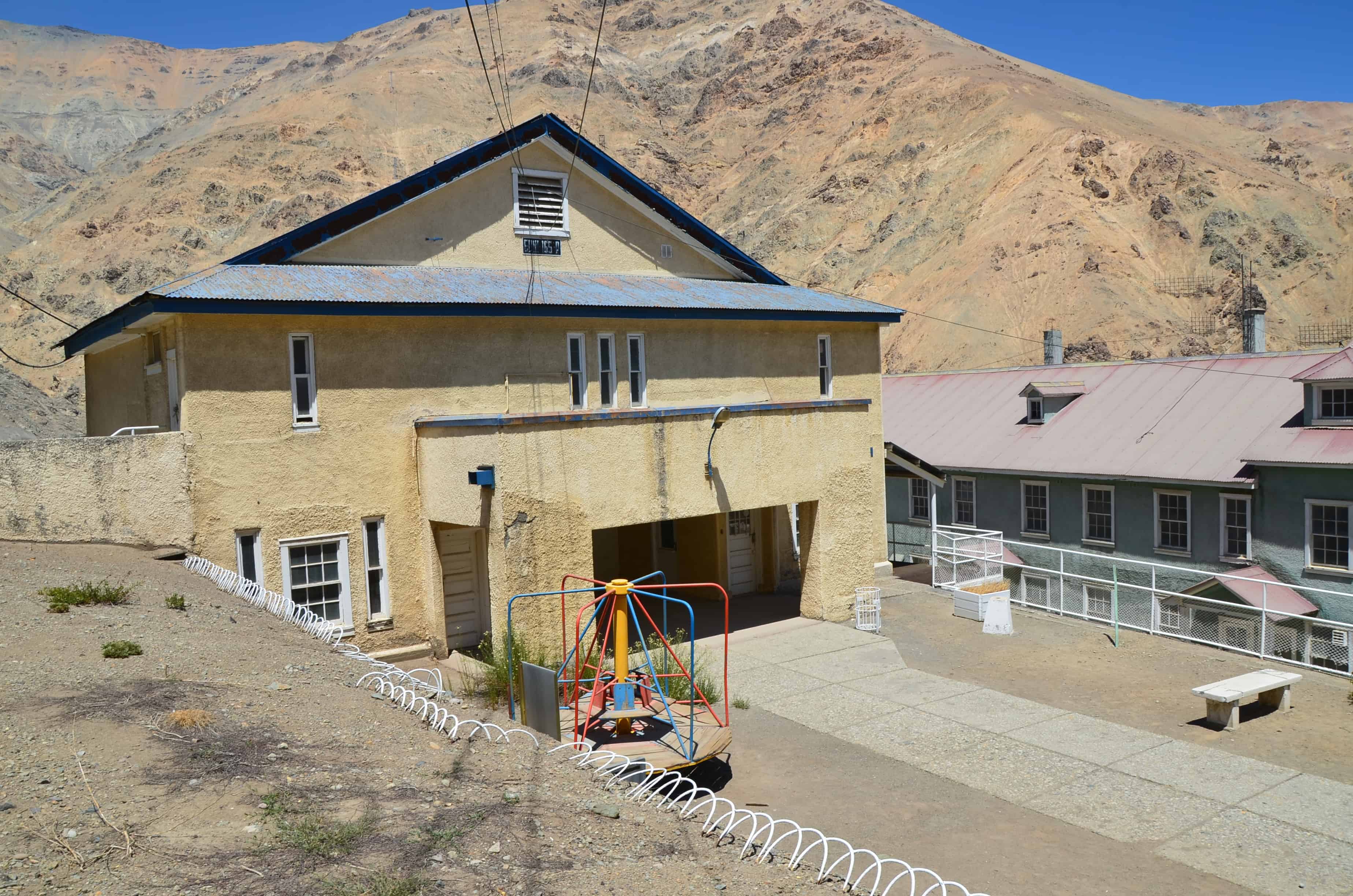 School at Sewell Mining Town, Chile