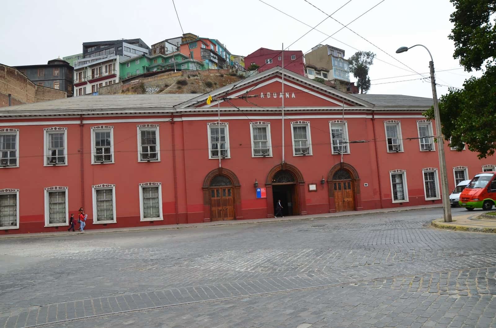 Edificio de la Aduana in Valparaíso, Chile